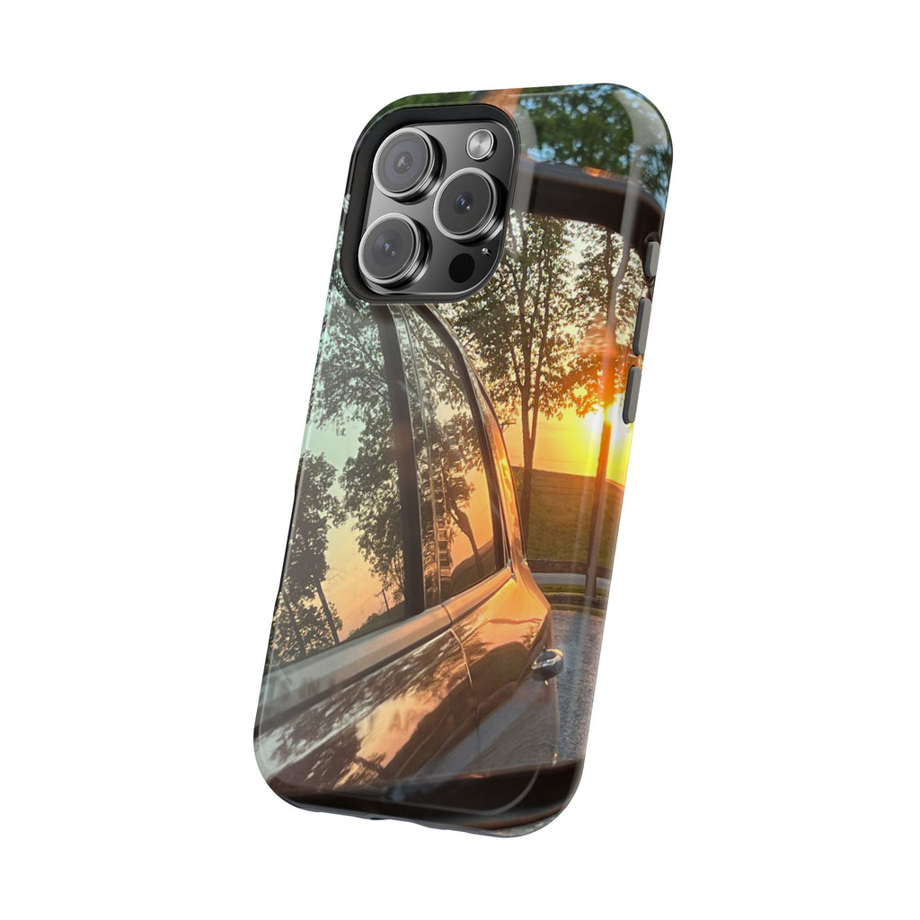 Phone Case — Sunset Reflection Magnetic Impact-Resistant Case