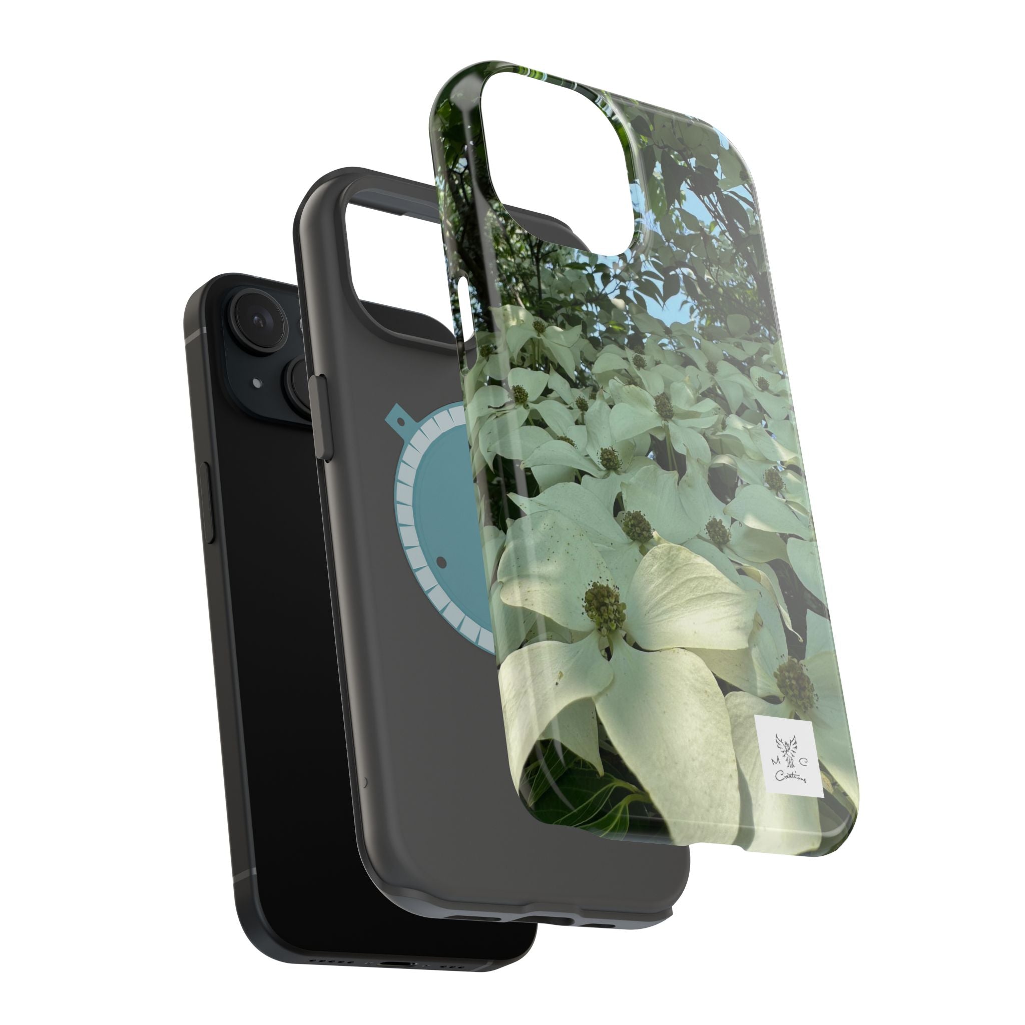 Floral Dogwood Magnetic Impact Phone Case
