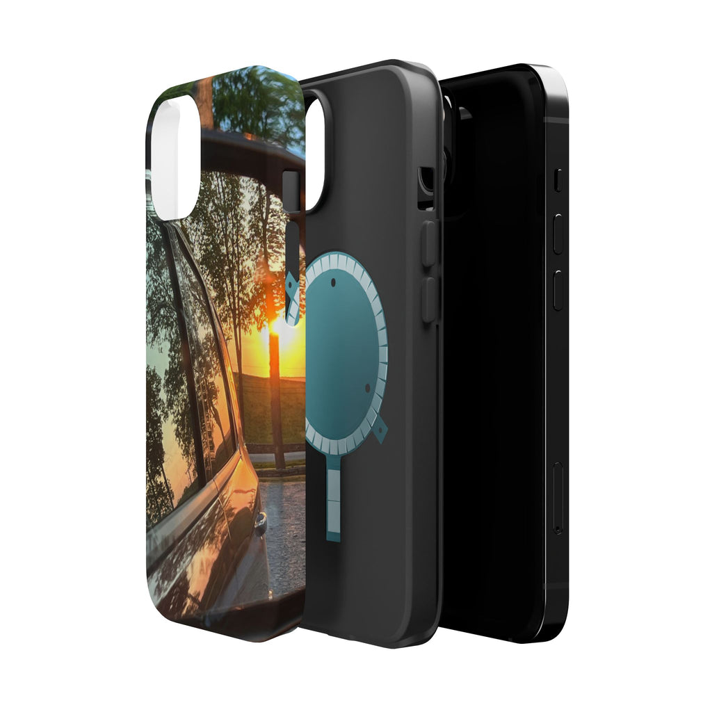 Mopar in the rear view Sunset - MagSafe Tough Cases