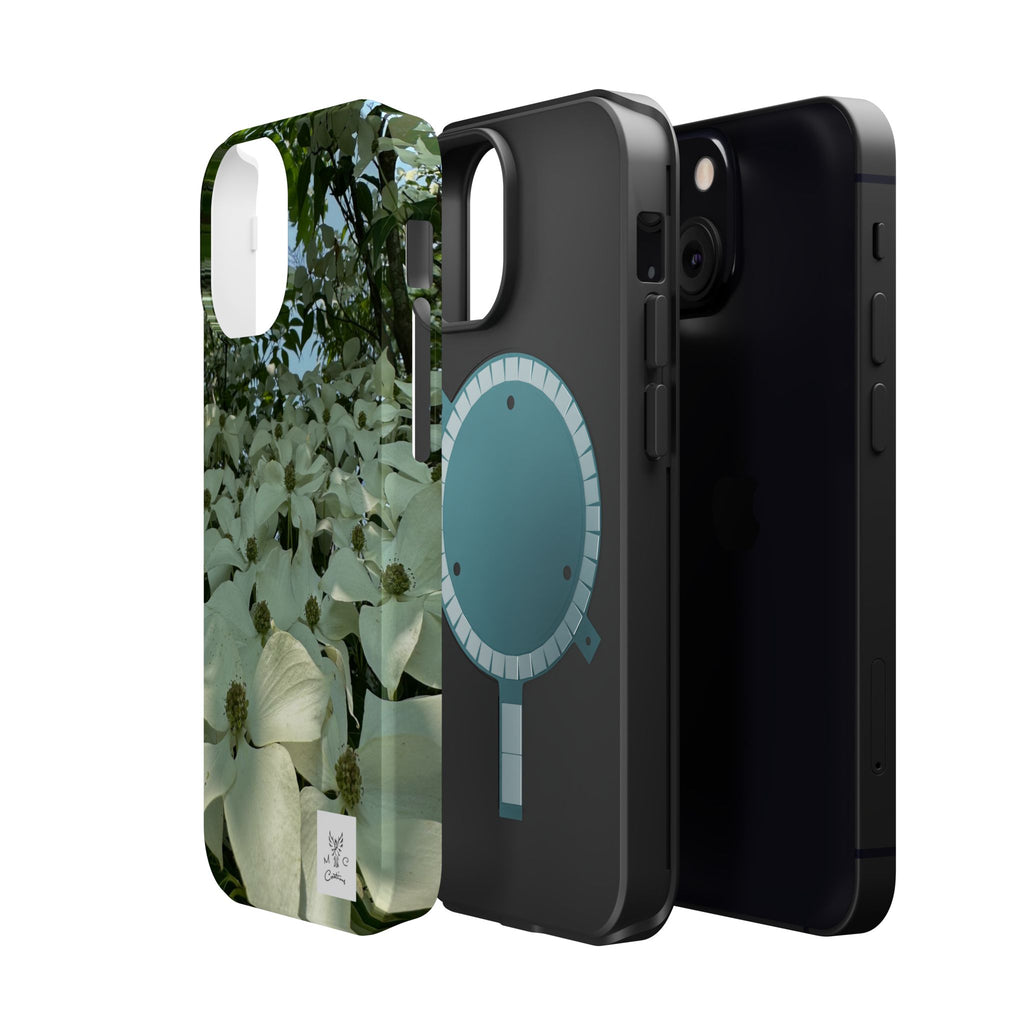 Floral Dogwood Magnetic Impact Phone Case
