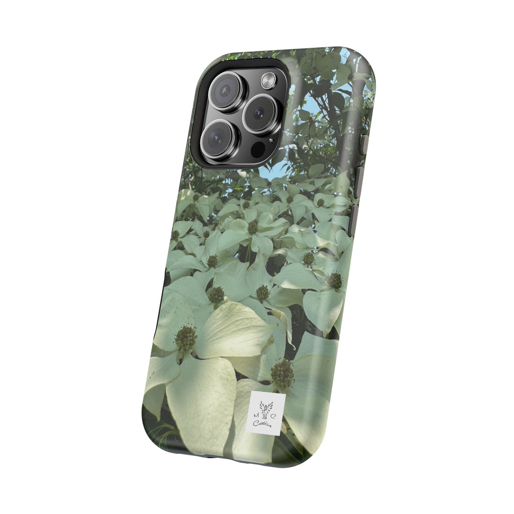 Floral Dogwood Magnetic Impact Phone Case