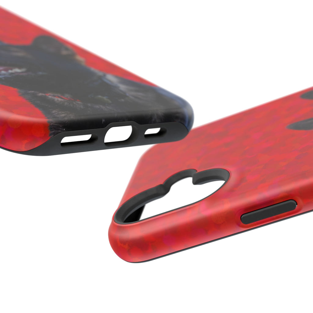 German Shepherd Portrait Magnetic Impact-Resistant Phone Case