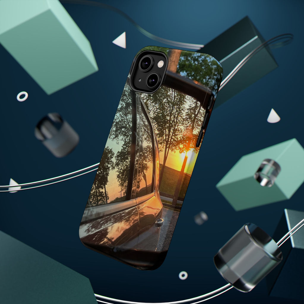 Phone Case — Sunset Reflection Magnetic Impact-Resistant Case