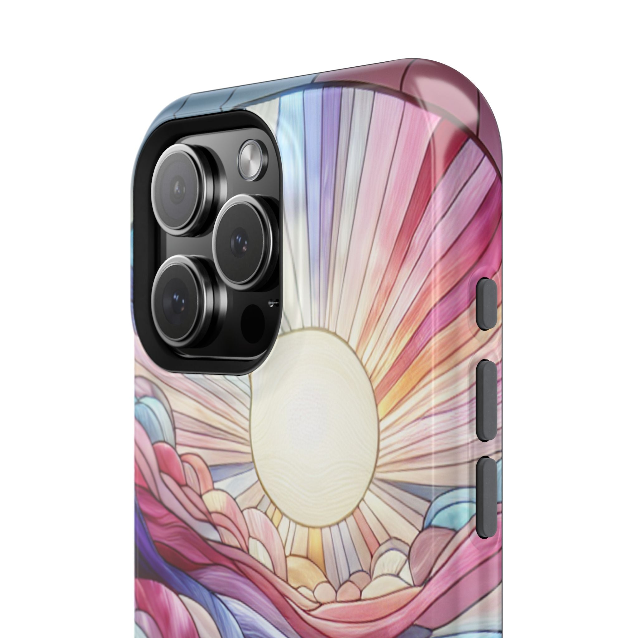 Magnet Tough Cases - Sunrise Stained Glass Design
