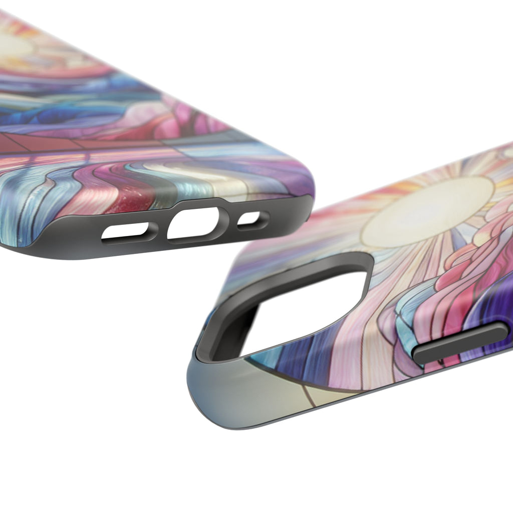 Magnet Tough Cases - Sunrise Stained Glass Design