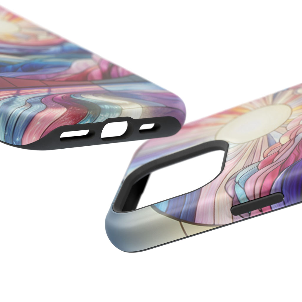 Magnet Tough Cases - Sunrise Stained Glass Design