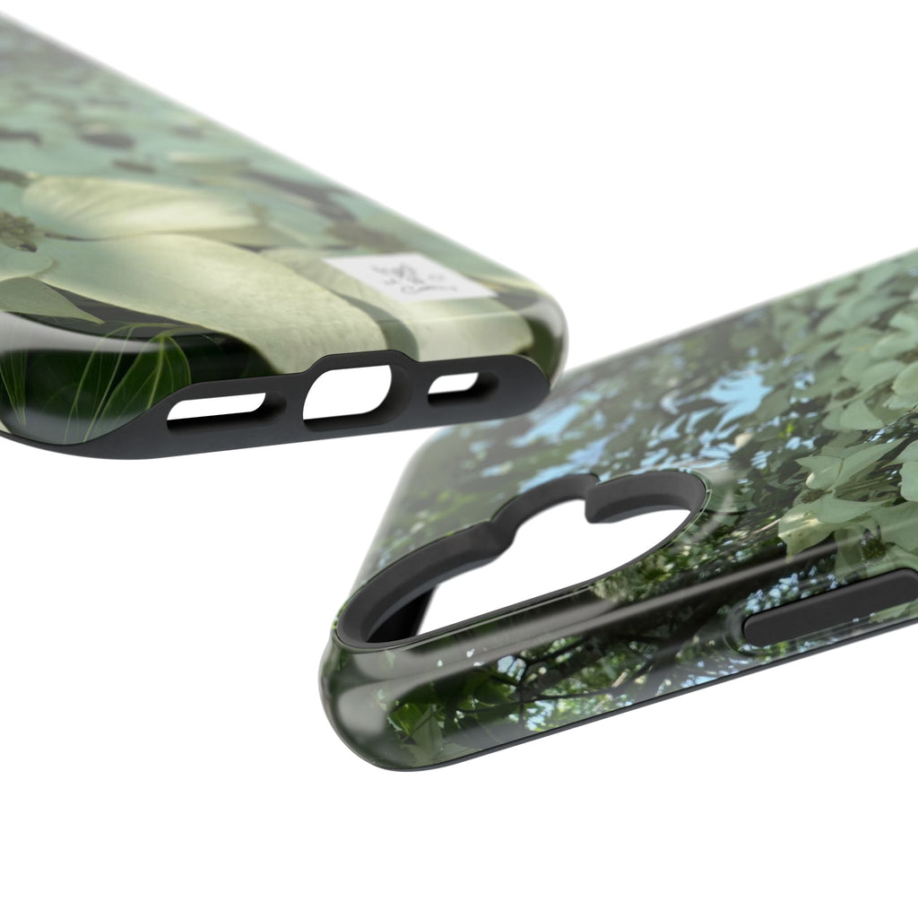 Floral Dogwood Magnetic Impact Phone Case