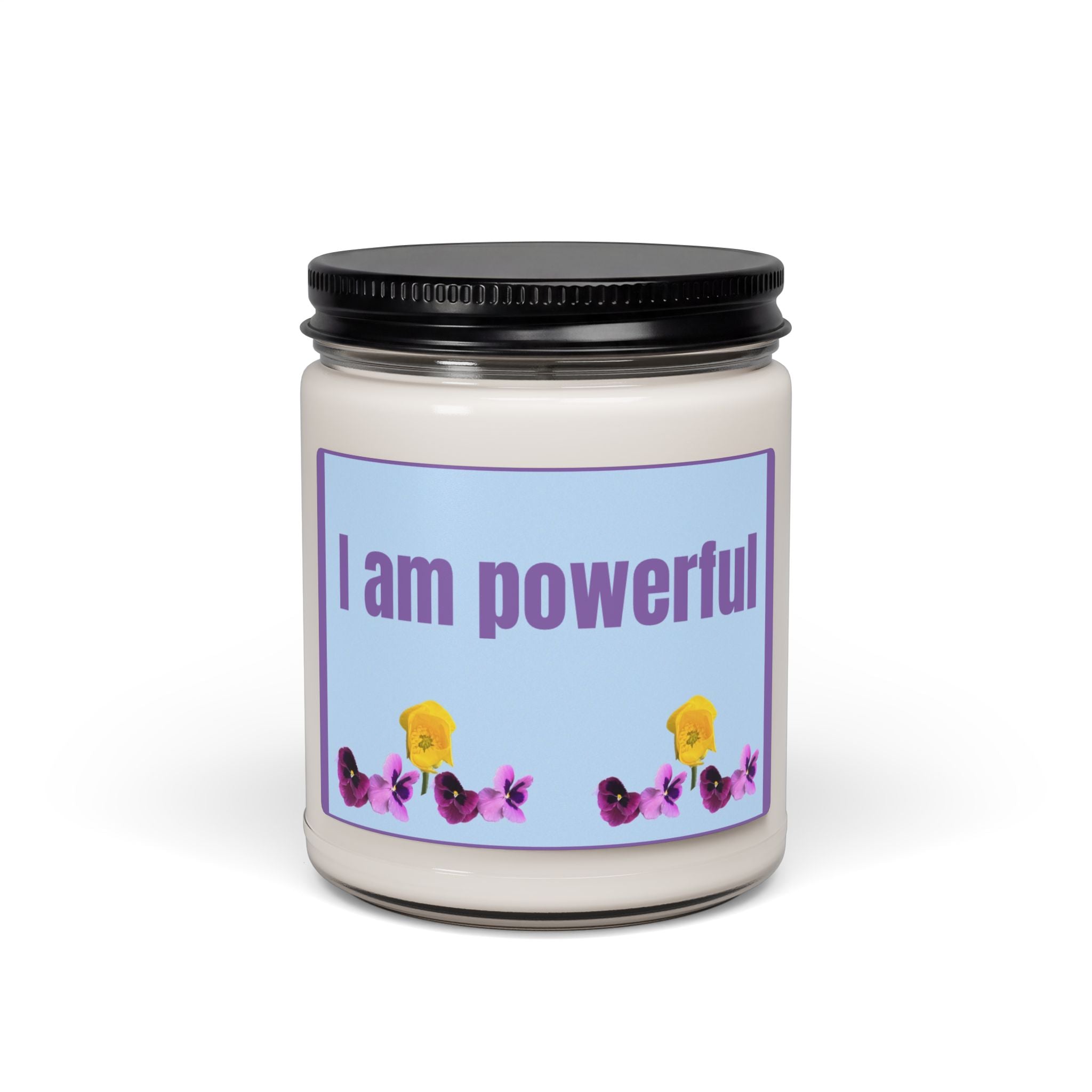 Daily Affirmations - I am Powerful - Scented Soy Candle, 9oz
