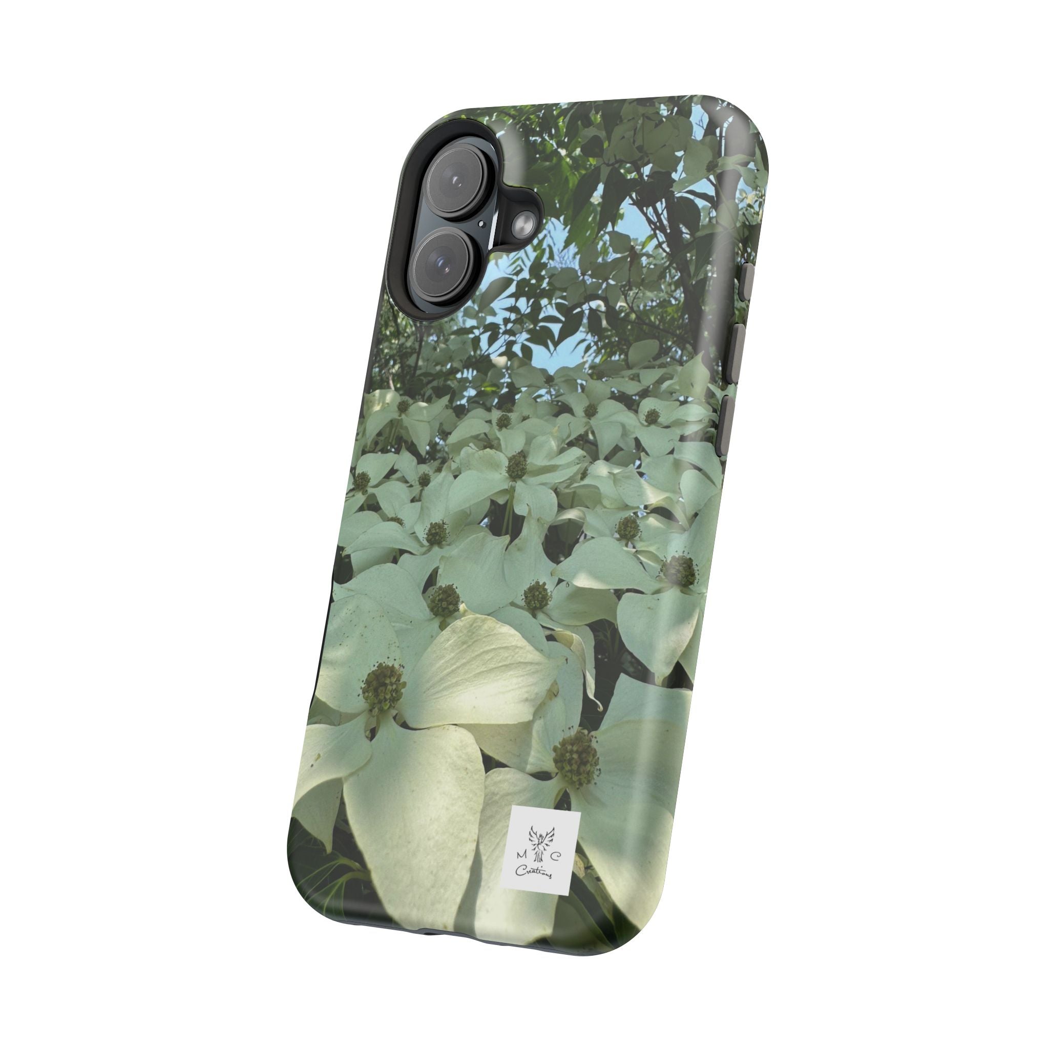Floral Dogwood Magnetic Impact Phone Case