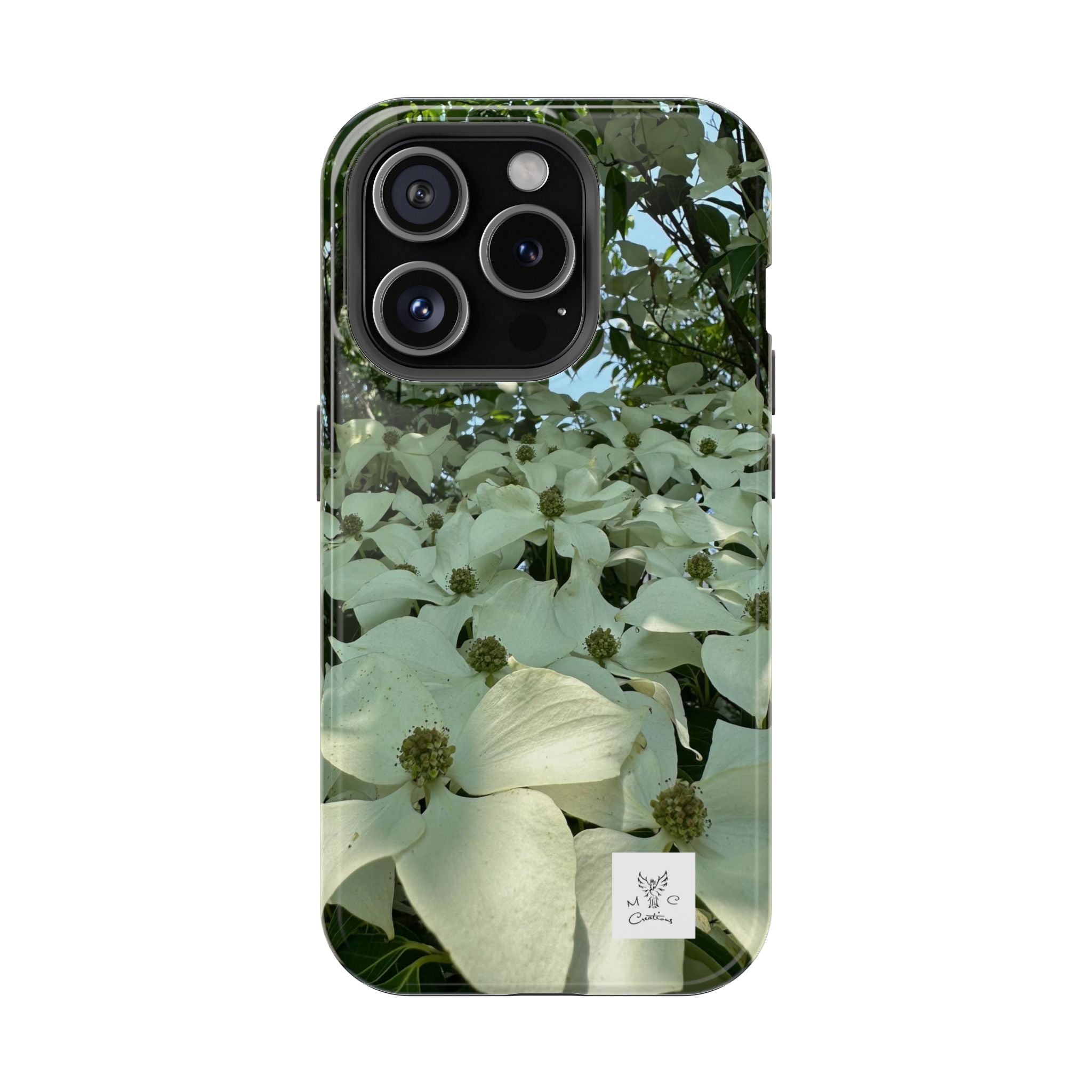 Floral Dogwood Magnetic Impact Phone Case