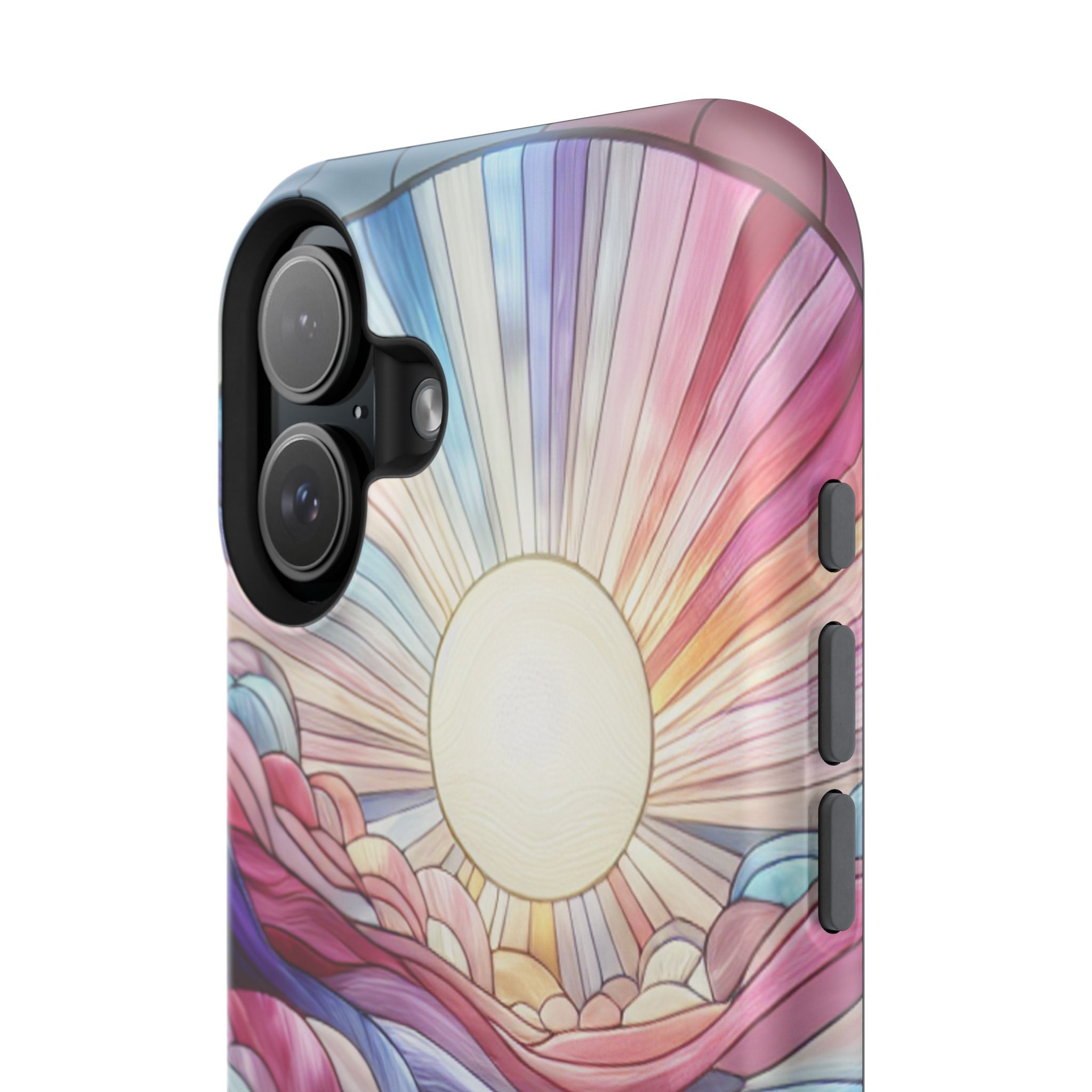 Magnet Tough Cases - Sunrise Stained Glass Design