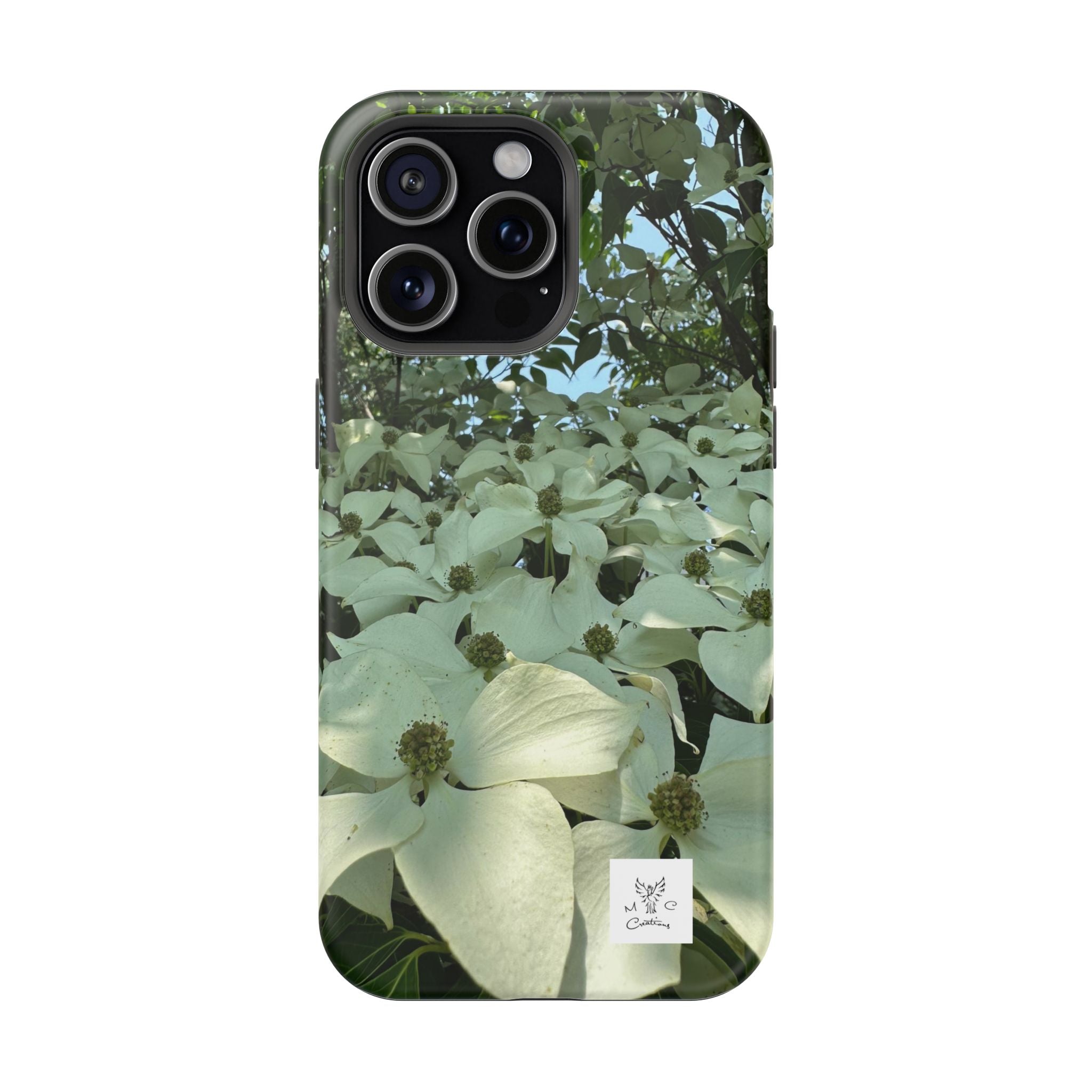 Floral Dogwood Magnetic Impact Phone Case