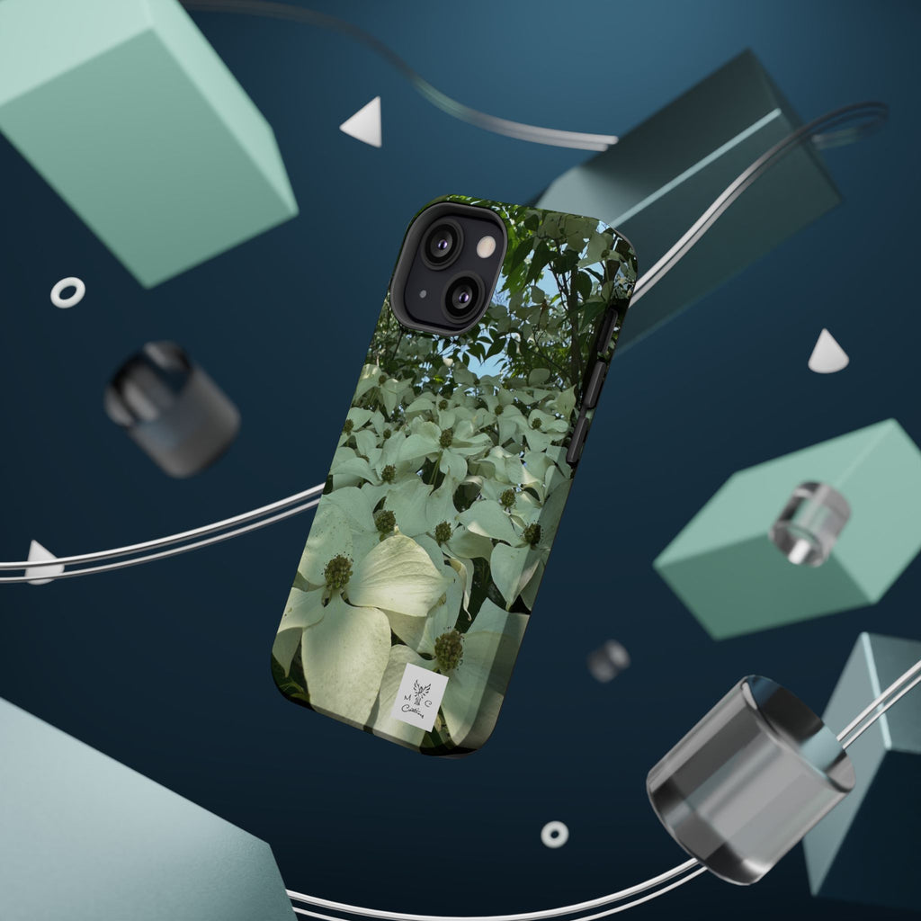 Floral Dogwood Magnetic Impact Phone Case