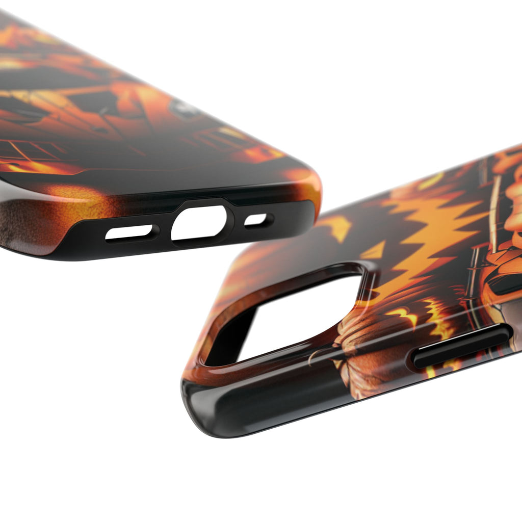 Halloween Supercar Tough Phone Case — Pumpkin Jack-O'-Lantern Design