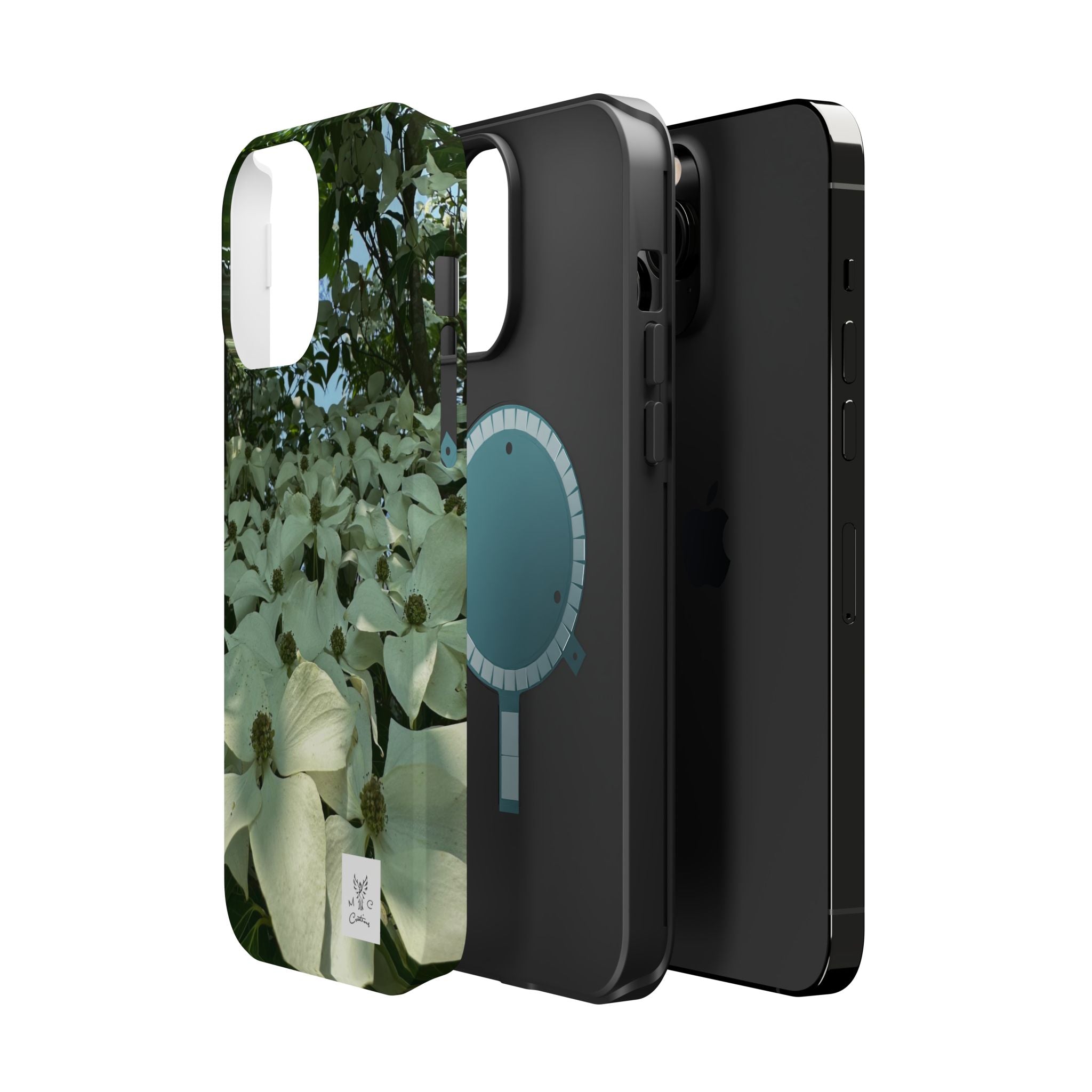 Floral Dogwood Magnetic Impact Phone Case