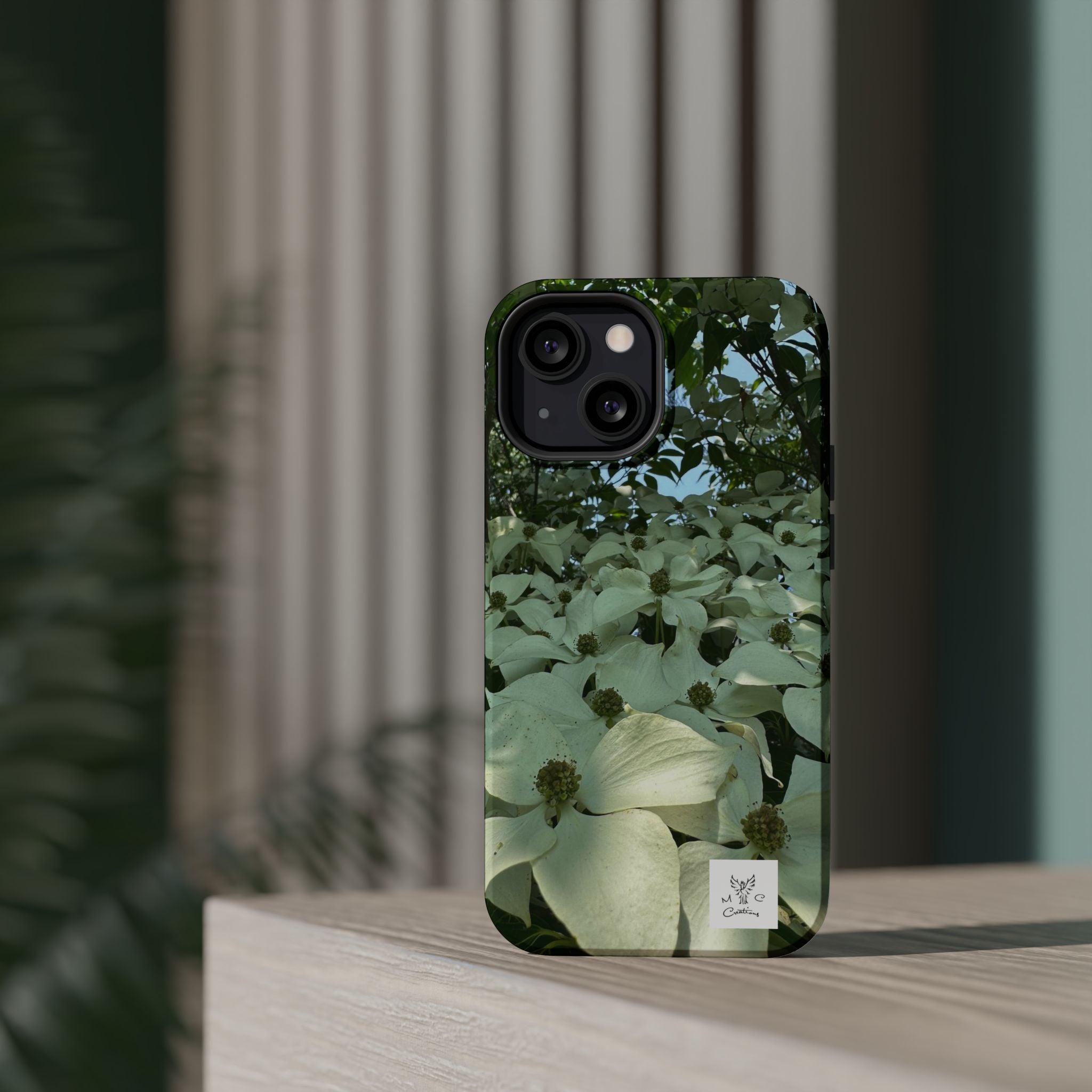 Floral Dogwood Magnetic Impact Phone Case