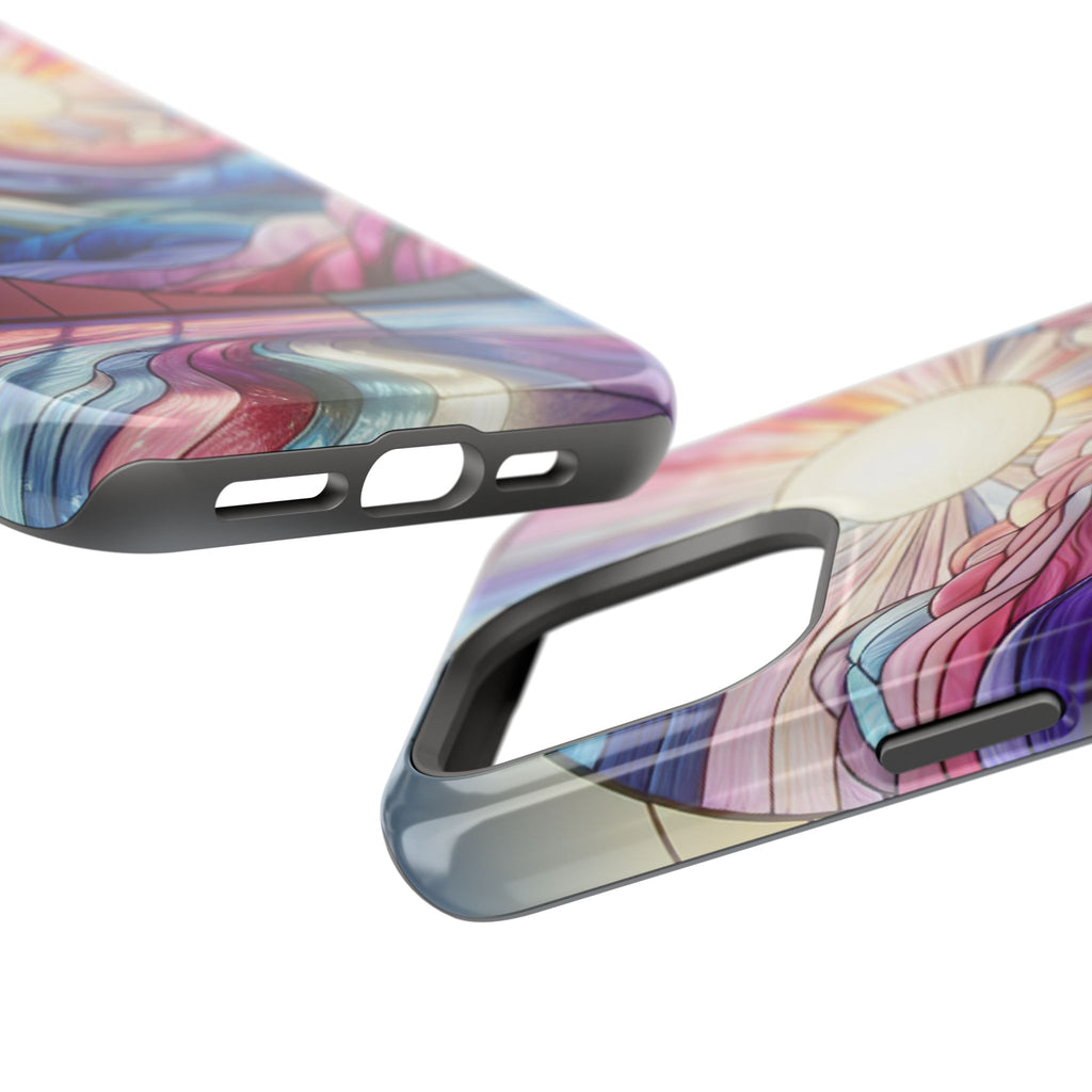 Magnet Tough Cases - Sunrise Stained Glass Design