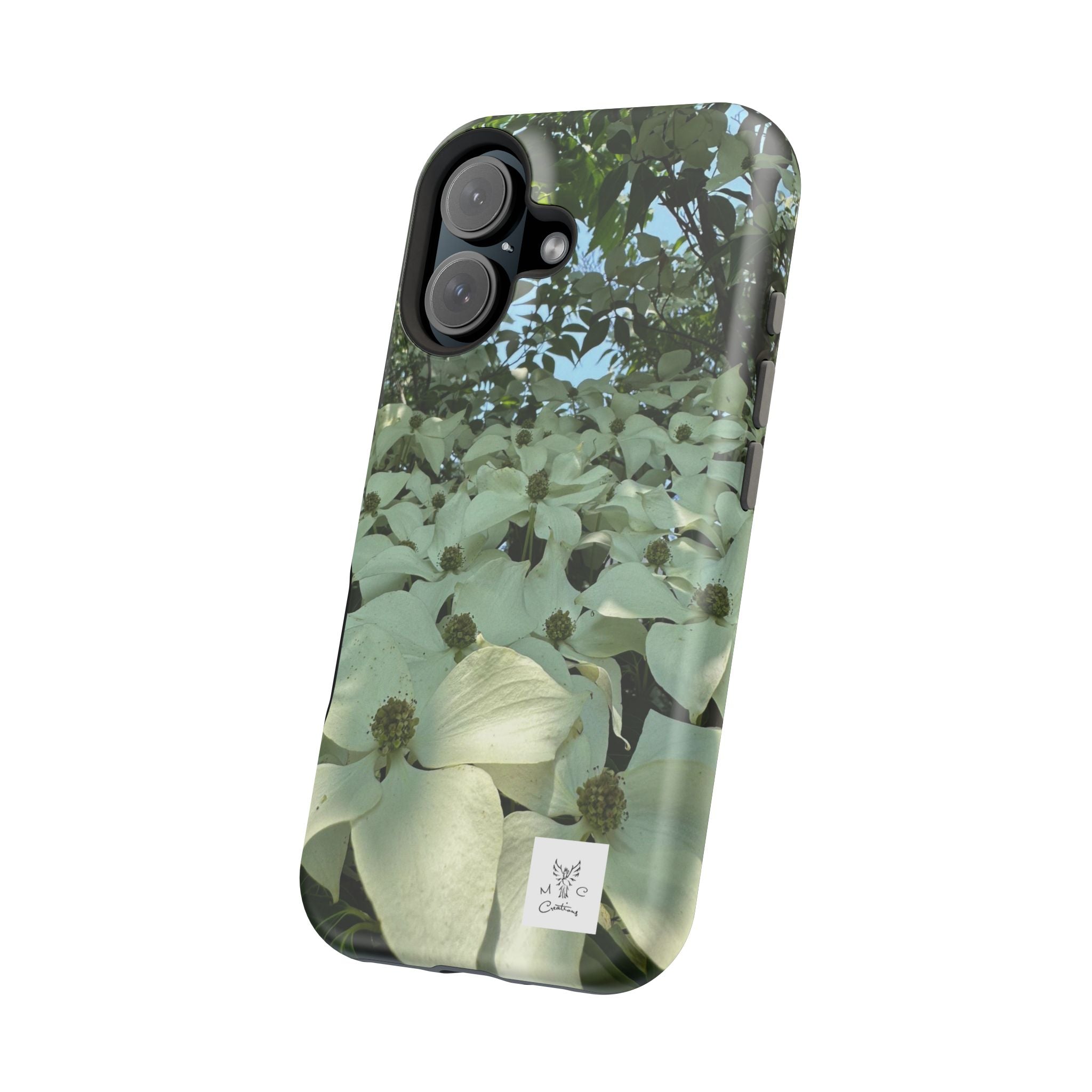 Floral Dogwood Magnetic Impact Phone Case