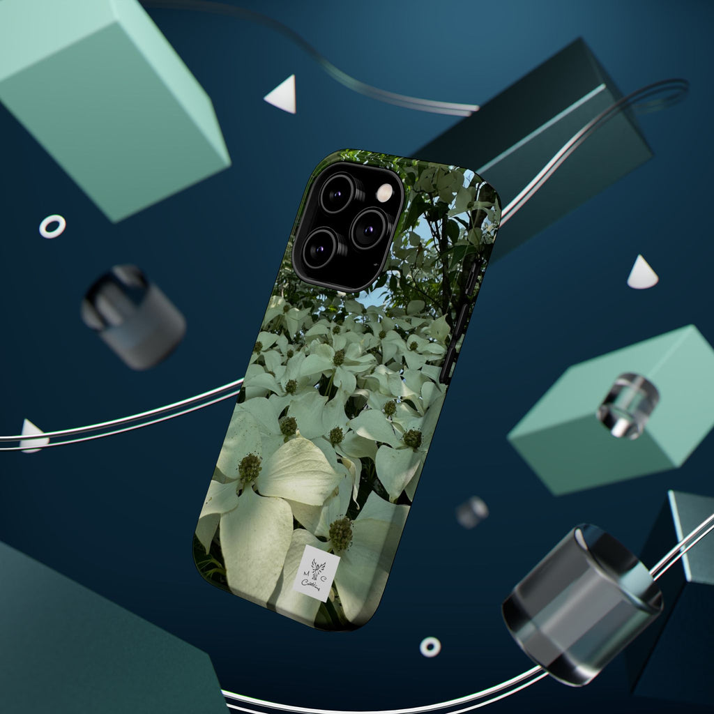 Floral Dogwood Magnetic Impact Phone Case