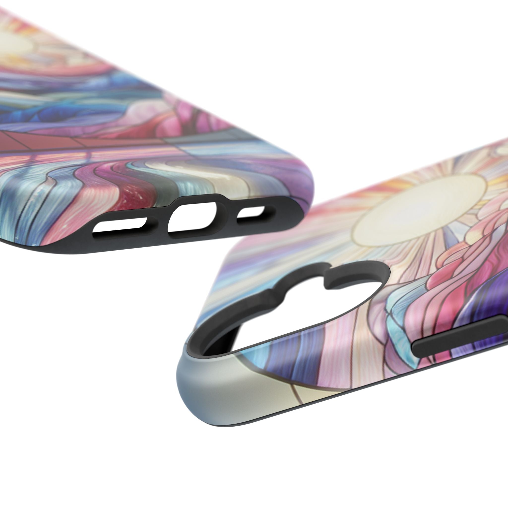 Magnet Tough Cases - Sunrise Stained Glass Design