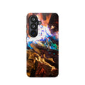 Aurora Flame Phone Case - Magnetic Impact-Resistant iPhone Cover