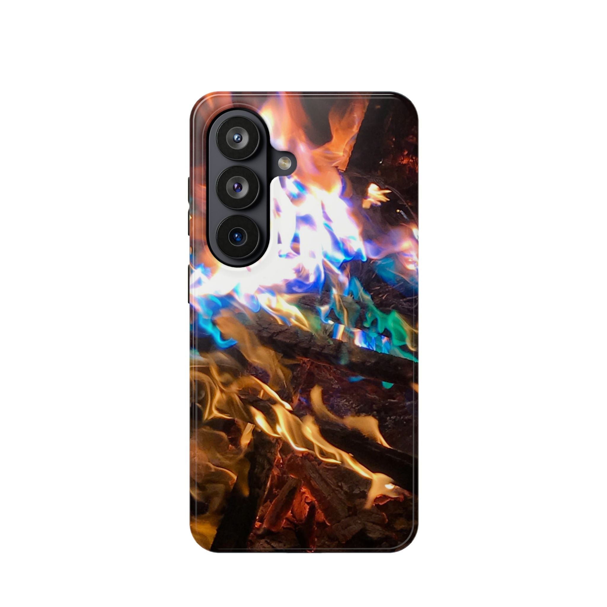 Aurora Flame Phone Case - Magnetic Impact-Resistant iPhone Cover