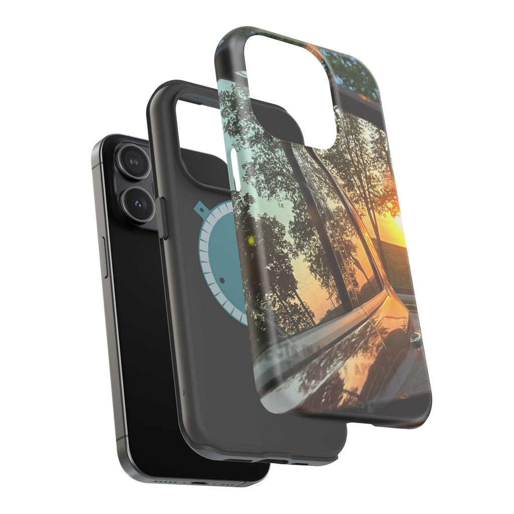 Phone Case — Sunset Reflection Magnetic Impact-Resistant Case