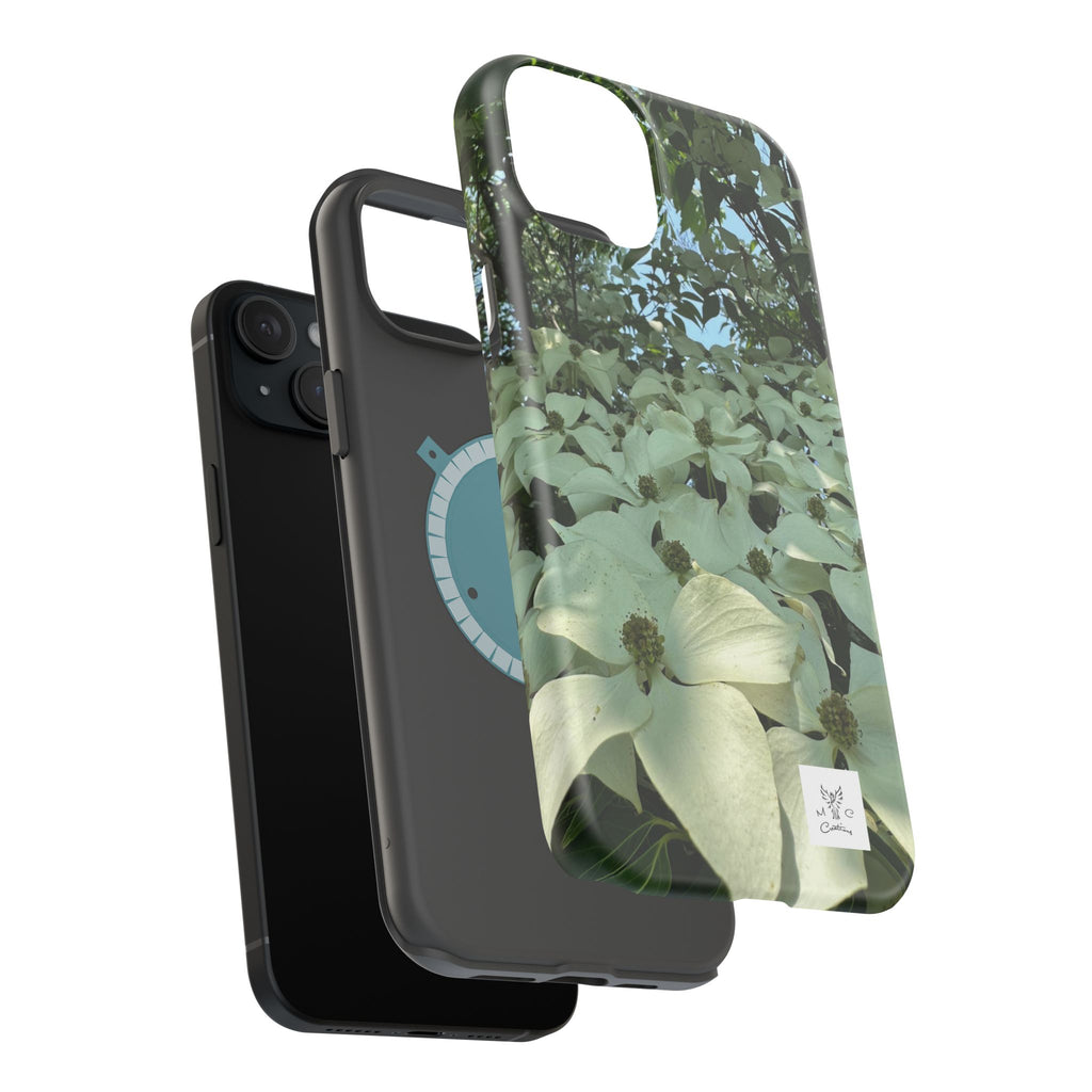 Floral Dogwood Magnetic Impact Phone Case