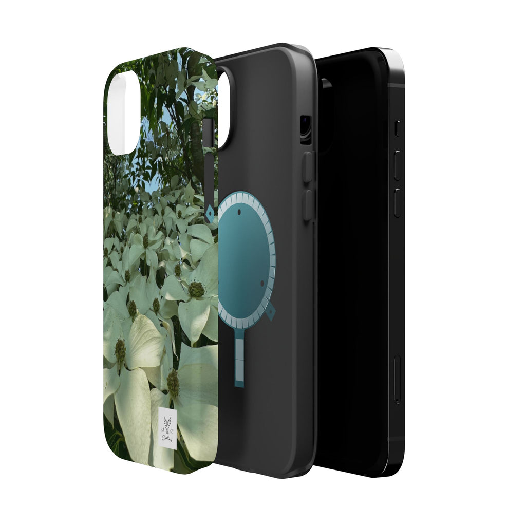 Floral Dogwood Magnetic Impact Phone Case