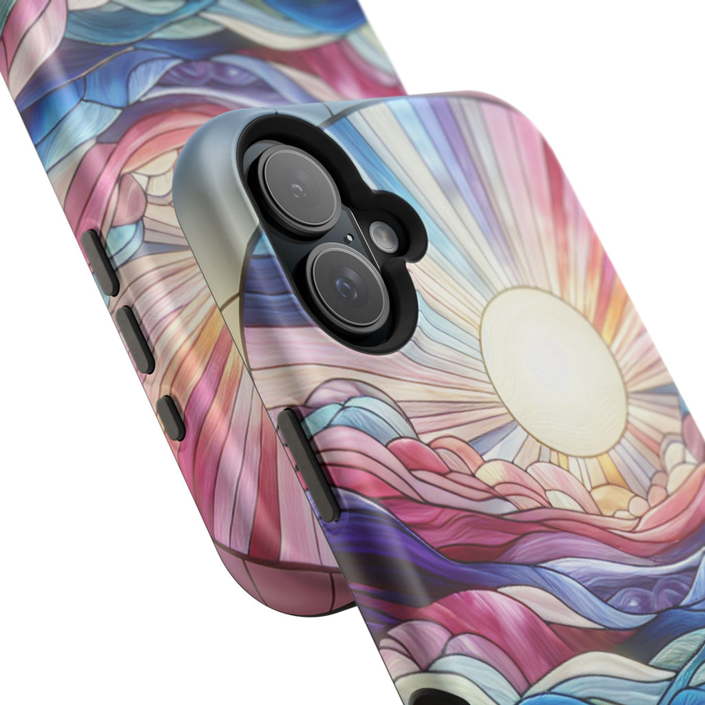Magnet Tough Cases - Sunrise Stained Glass Design