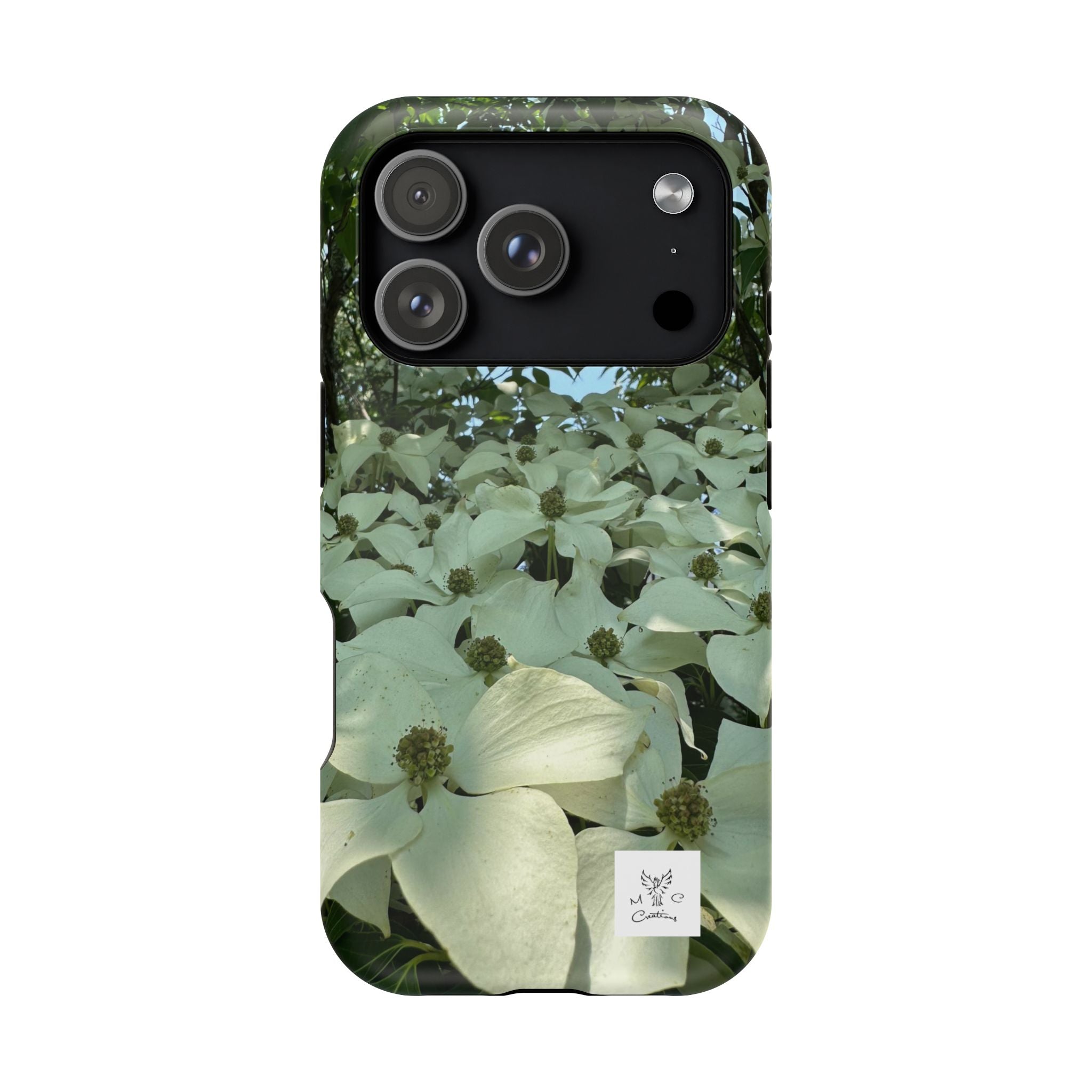 Floral Dogwood Magnetic Impact Phone Case