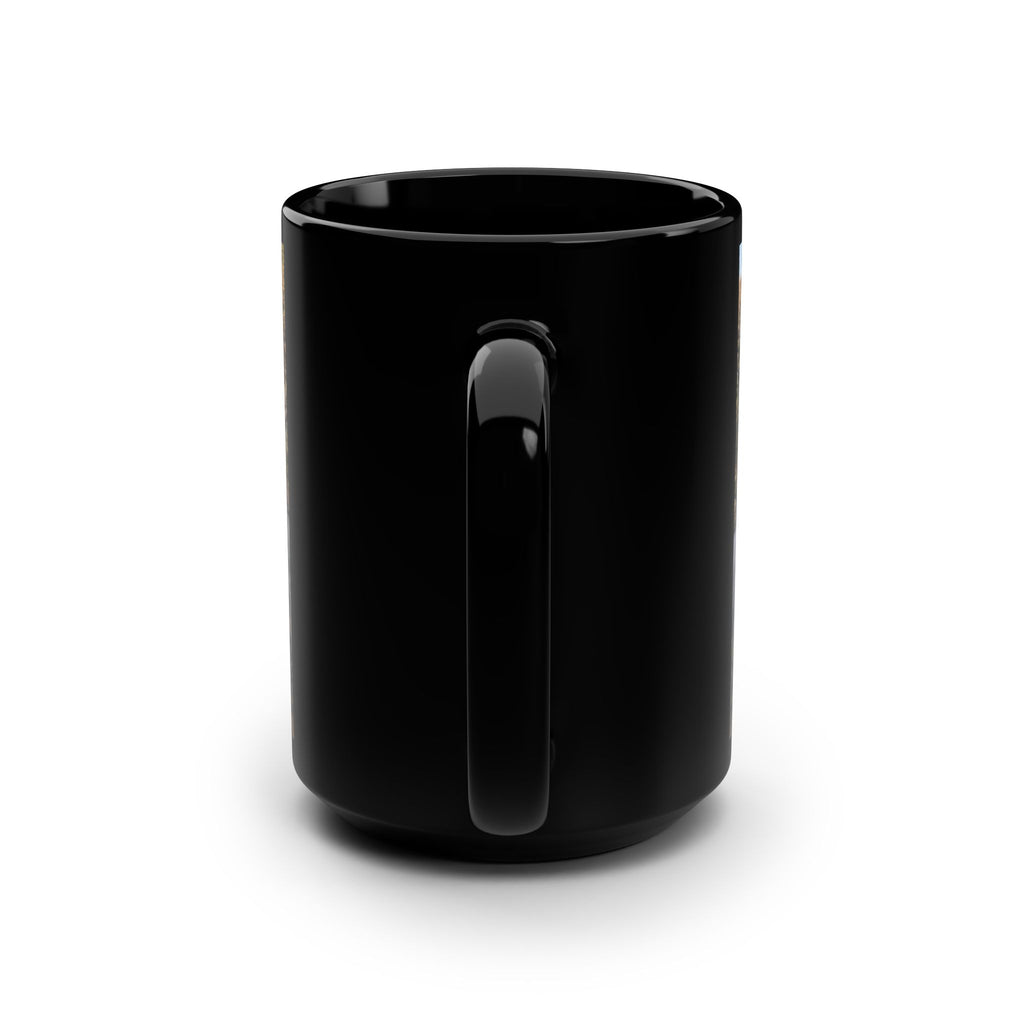 Daily Affirmations I am confident - Black Mug, 15oz