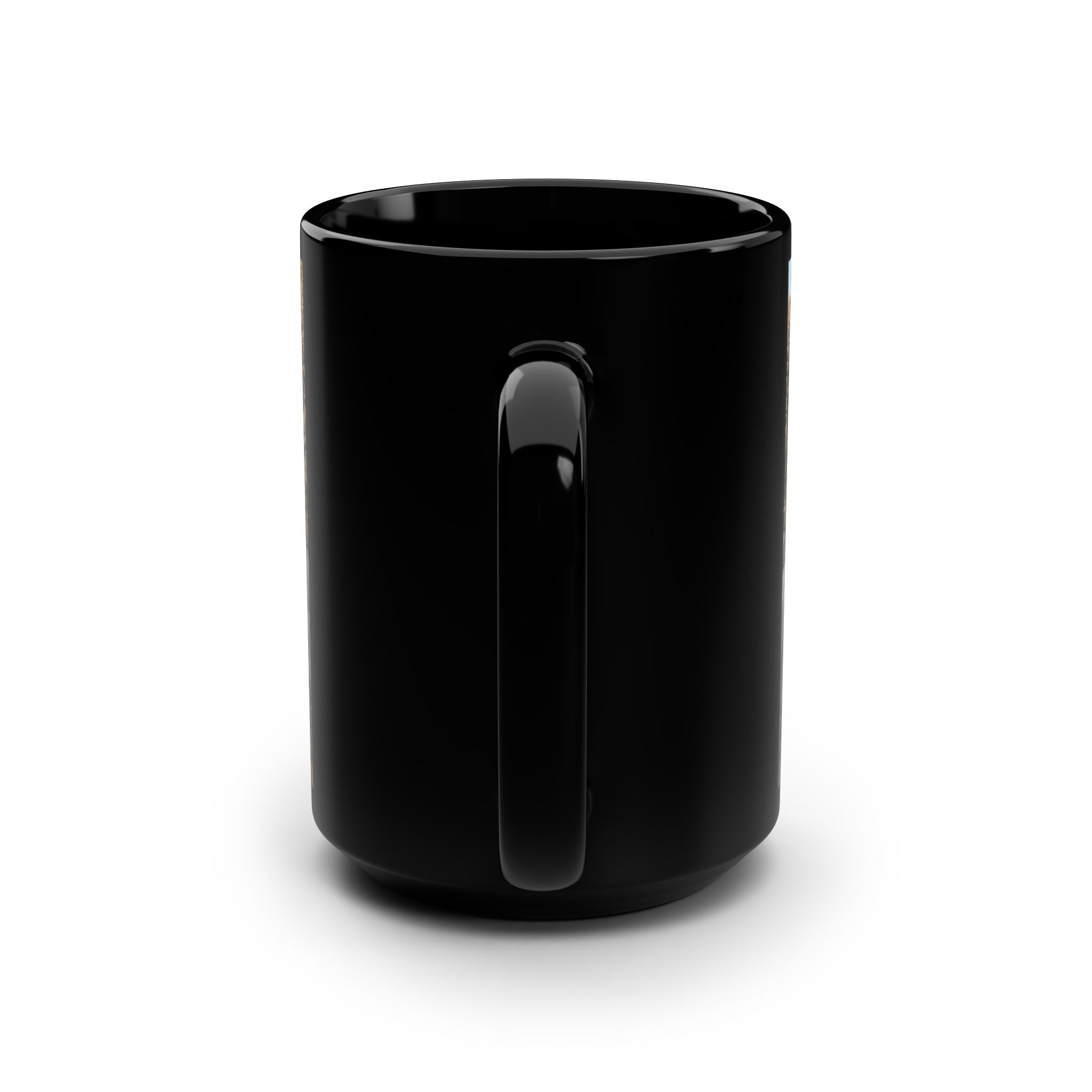 Daily Affirmations I am confident - Black Mug, 15oz