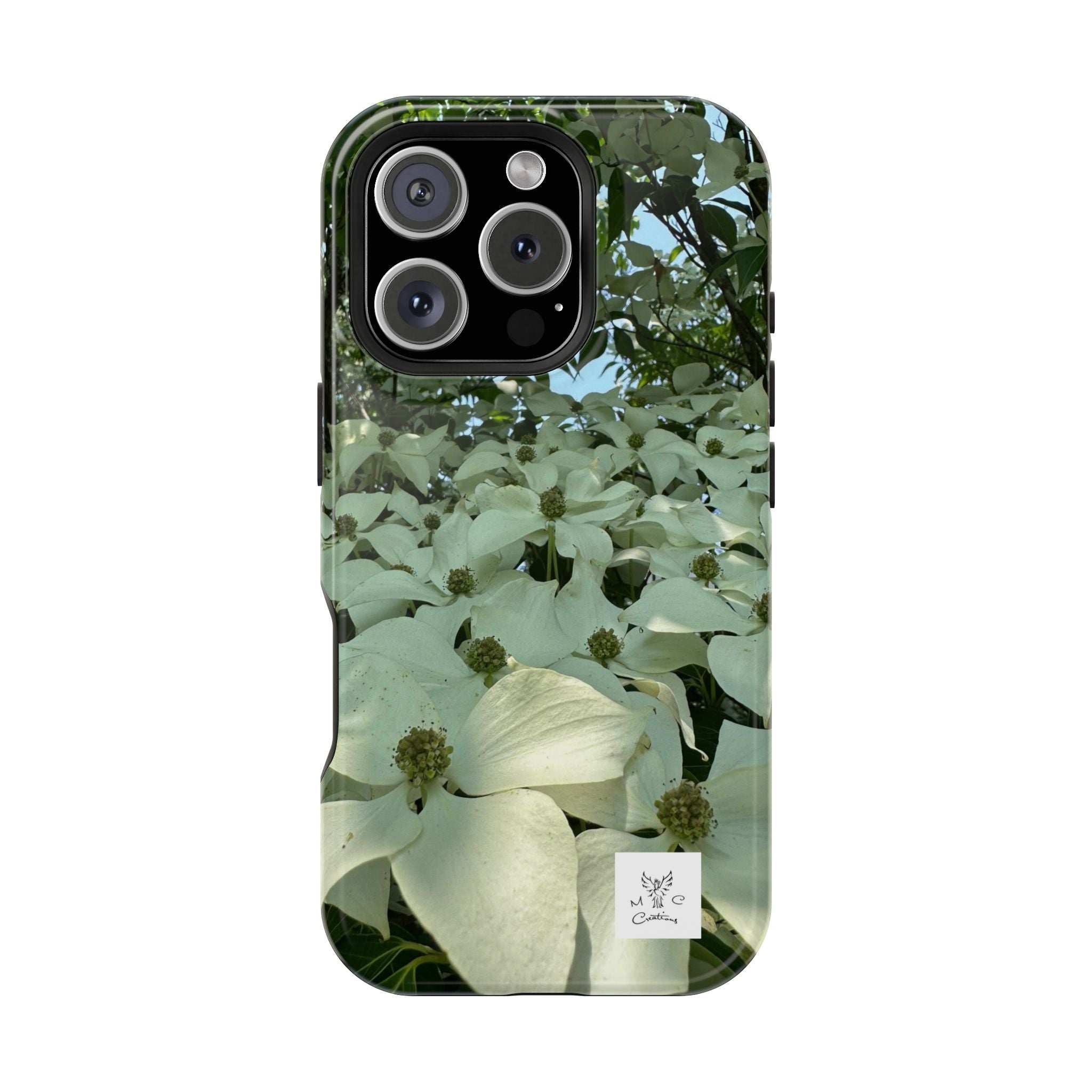 Floral Dogwood Magnetic Impact Phone Case