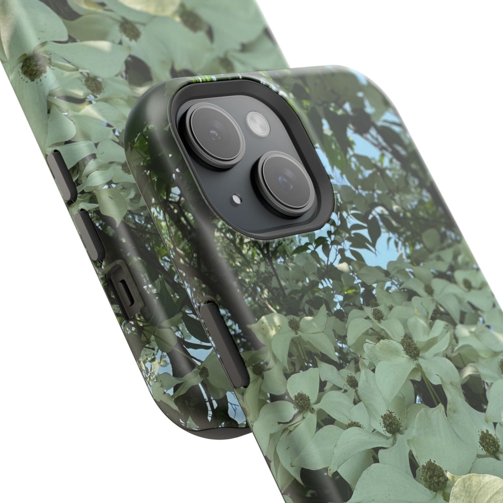 Floral Dogwood Magnetic Impact Phone Case