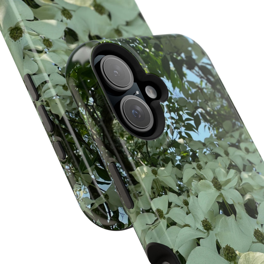 Floral Dogwood Magnetic Impact Phone Case