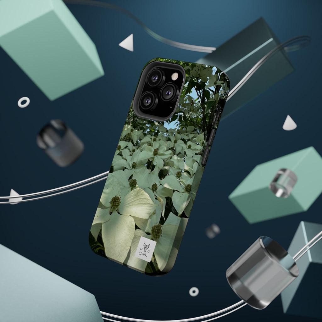 Floral Dogwood Magnetic Impact Phone Case
