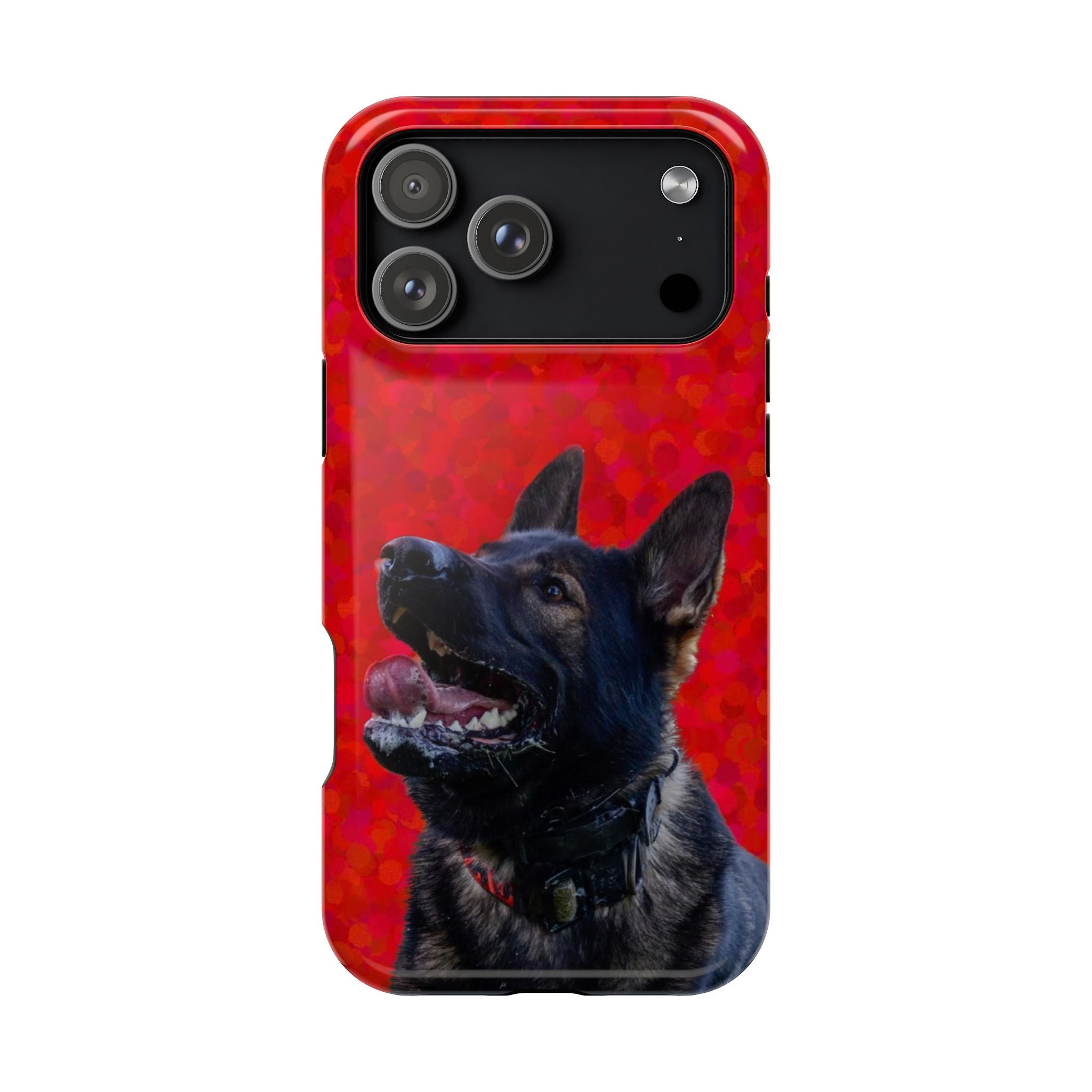 German Shepherd Portrait Magnetic Impact-Resistant Phone Case