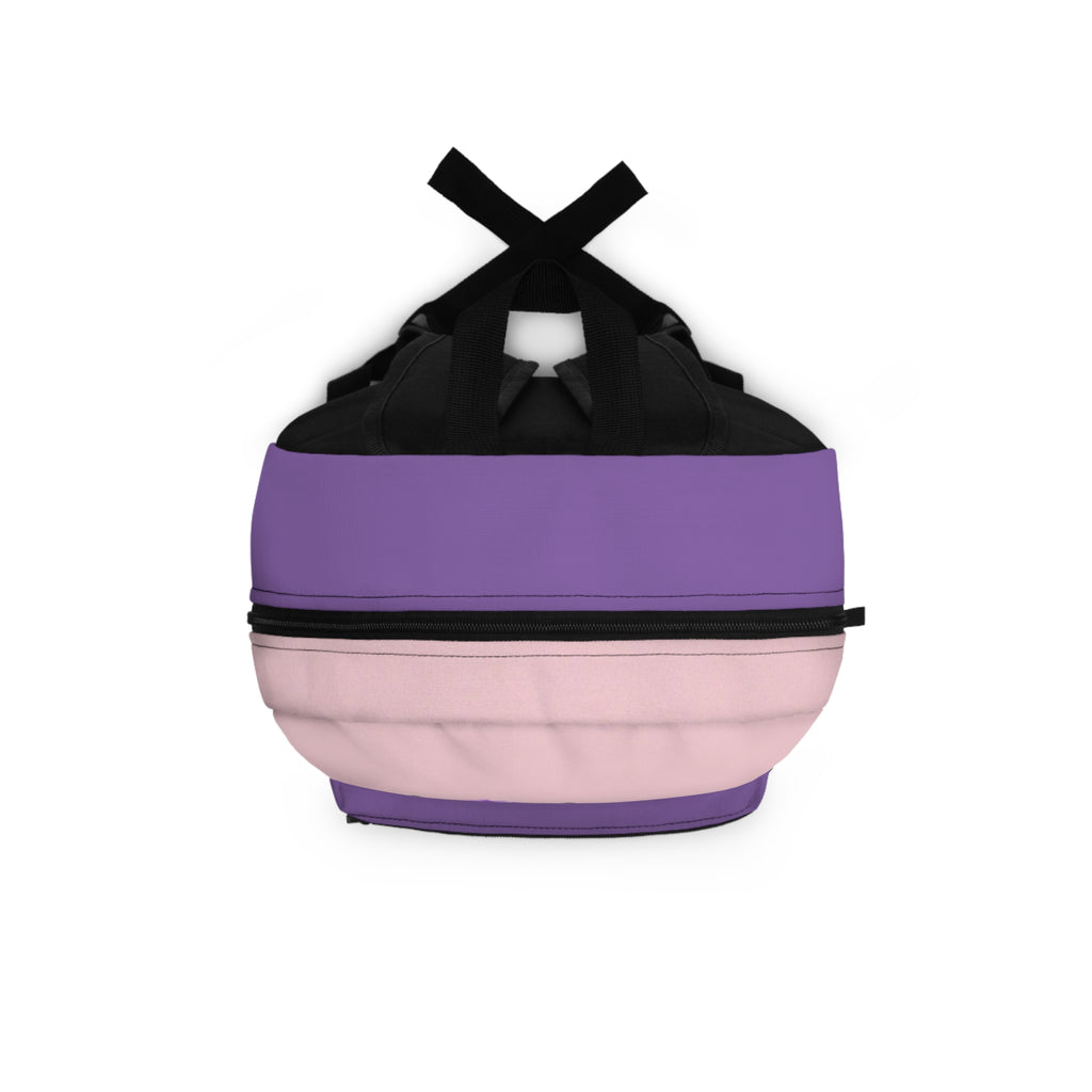 Take Spring with you all year long!  Purple/Pink - Backpack