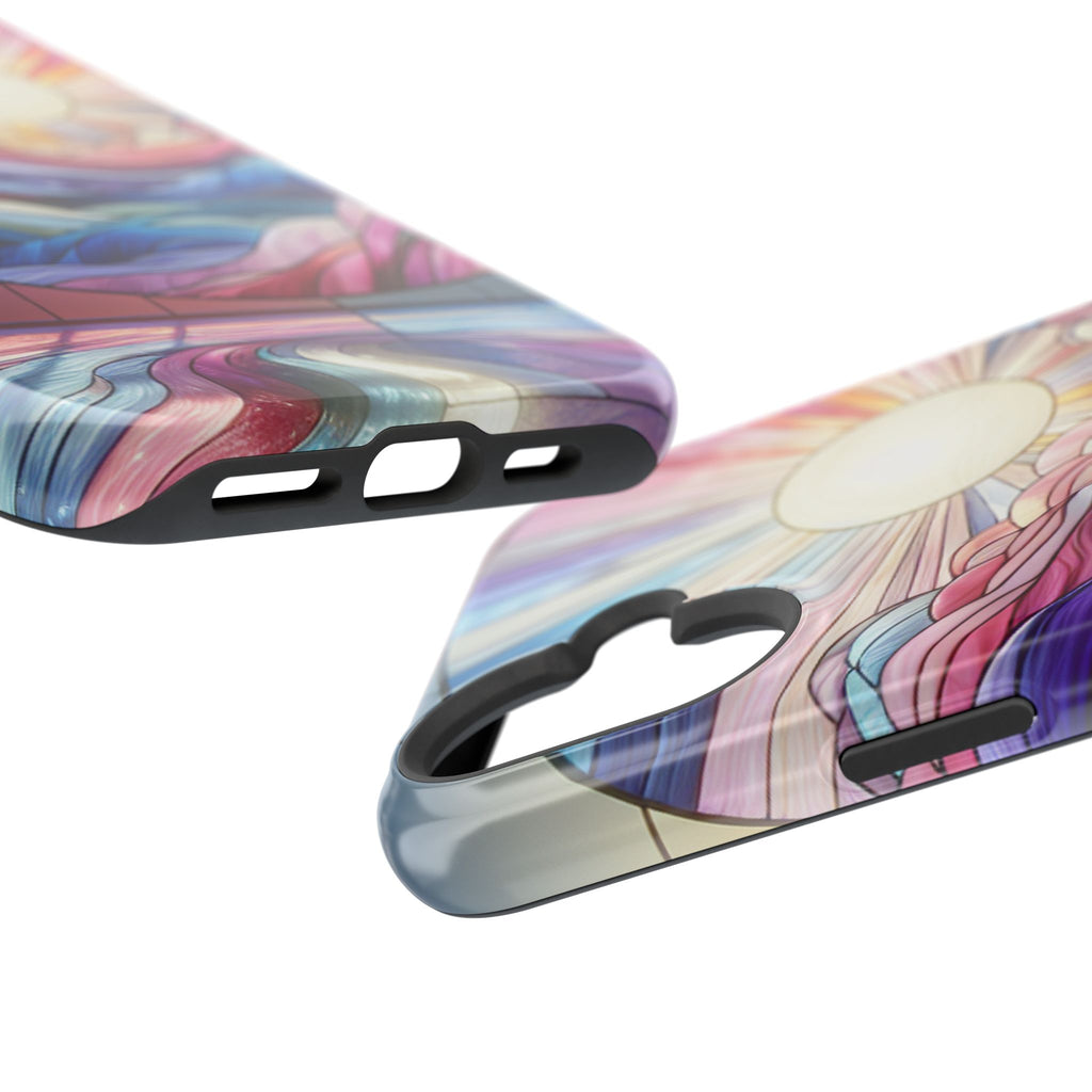 Magnet Tough Cases - Sunrise Stained Glass Design