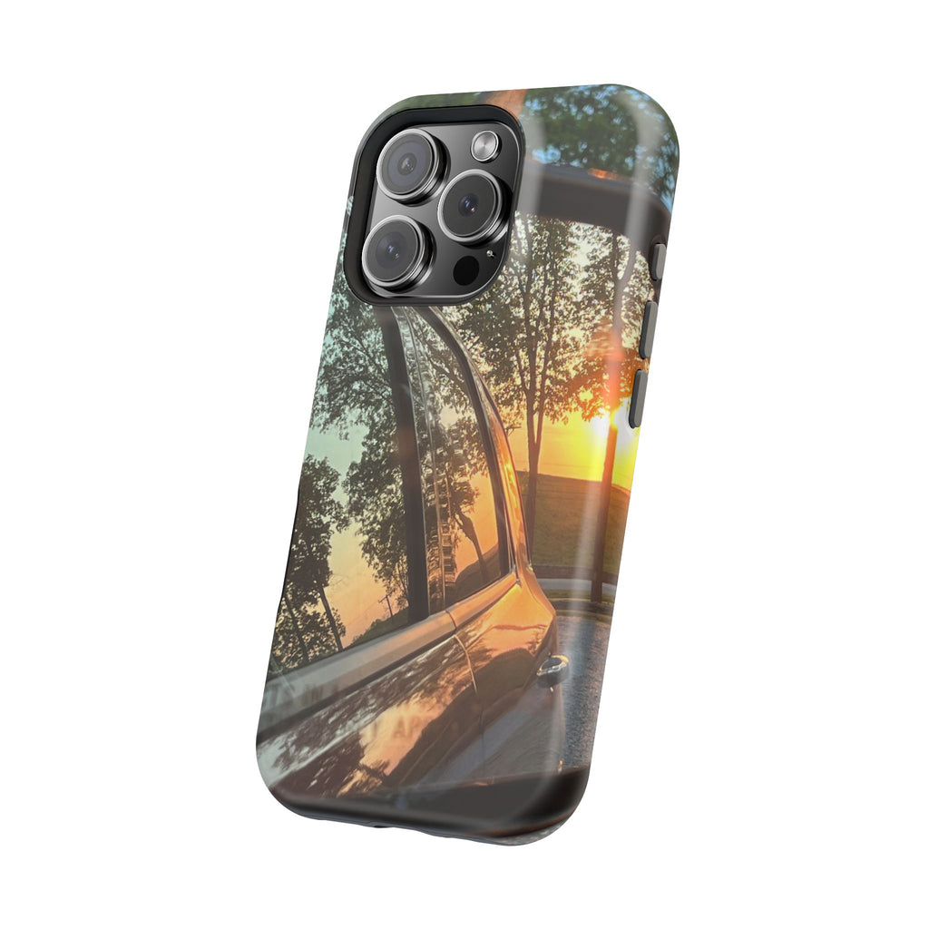 Phone Case — Sunset Reflection Magnetic Impact-Resistant Case