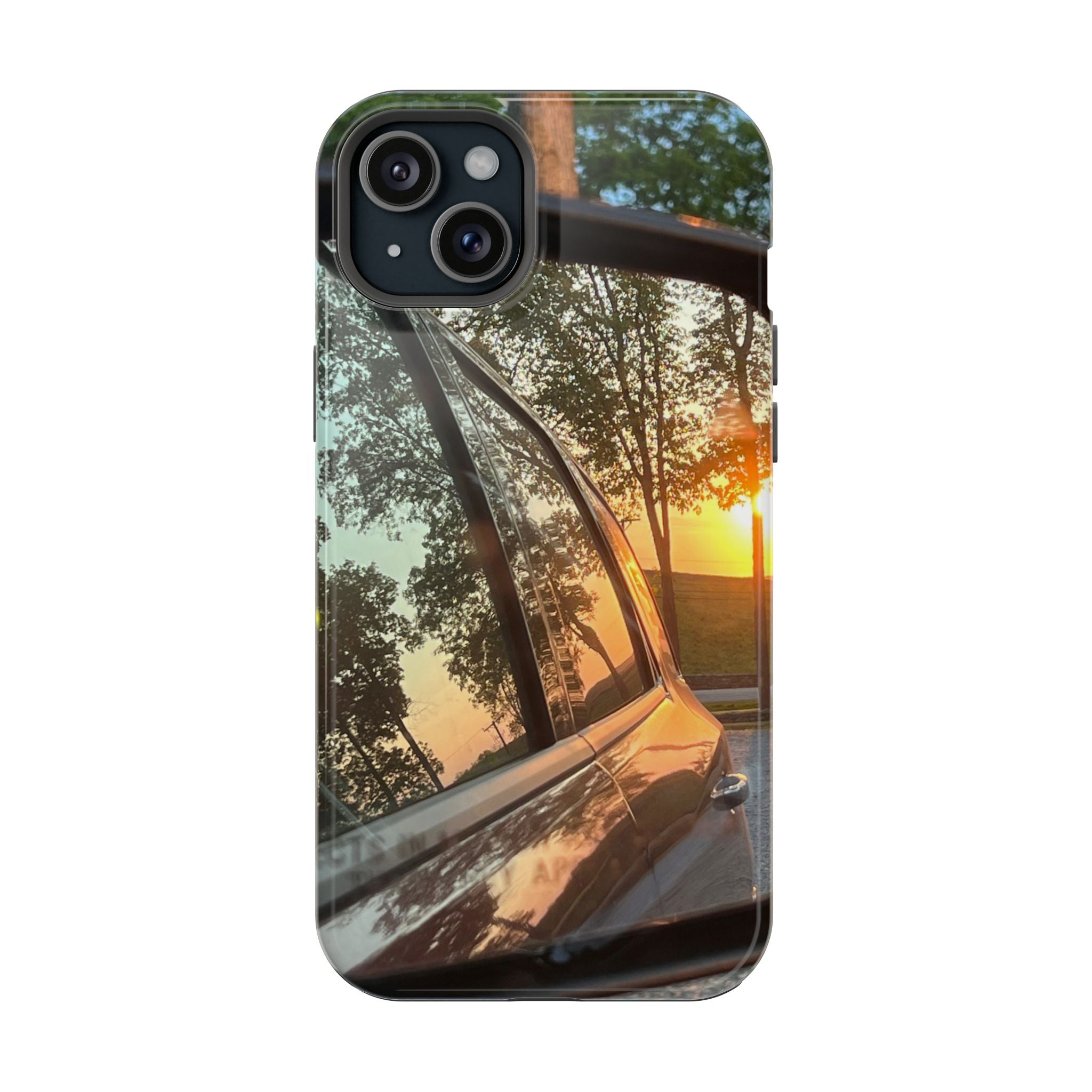 Phone Case — Sunset Reflection Magnetic Impact-Resistant Case