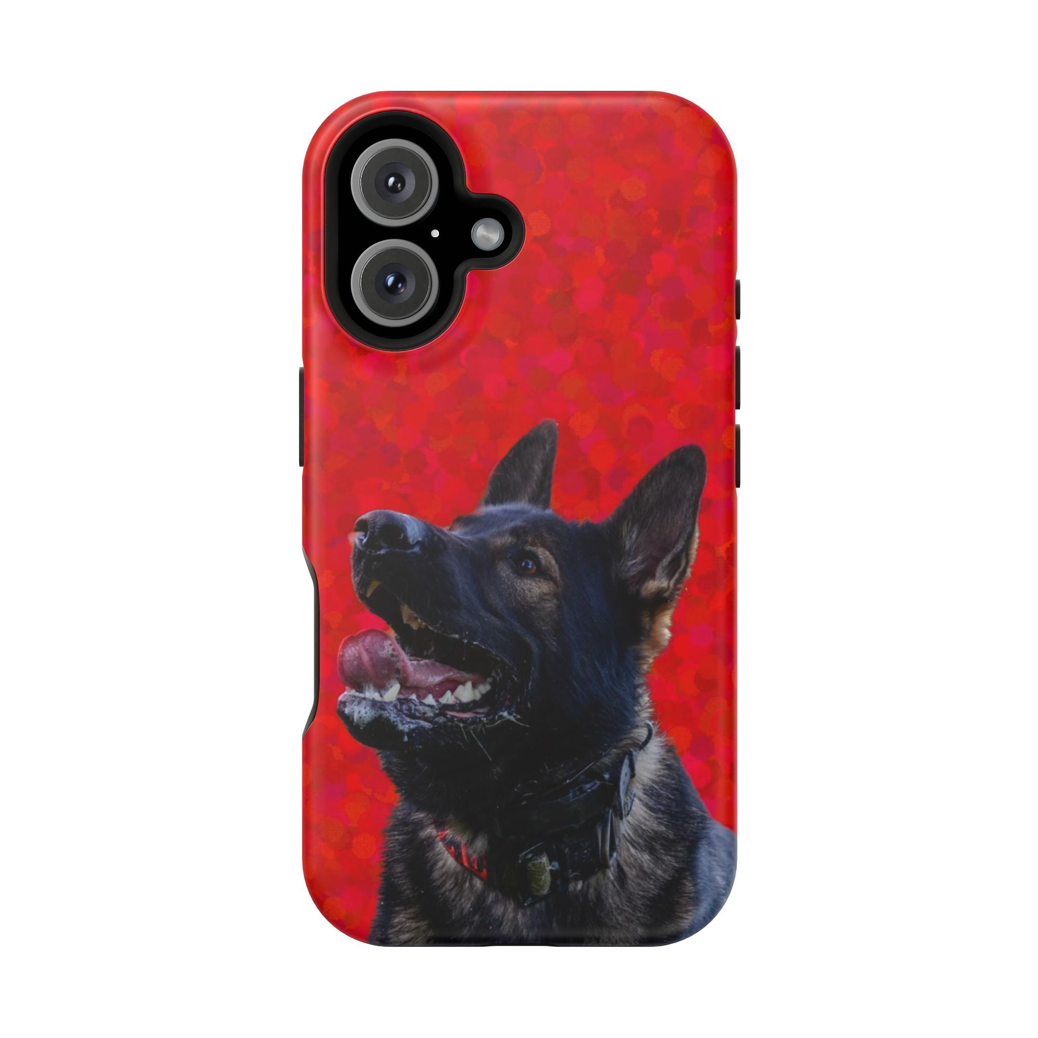 German Shepherd Portrait Magnetic Impact-Resistant Phone Case
