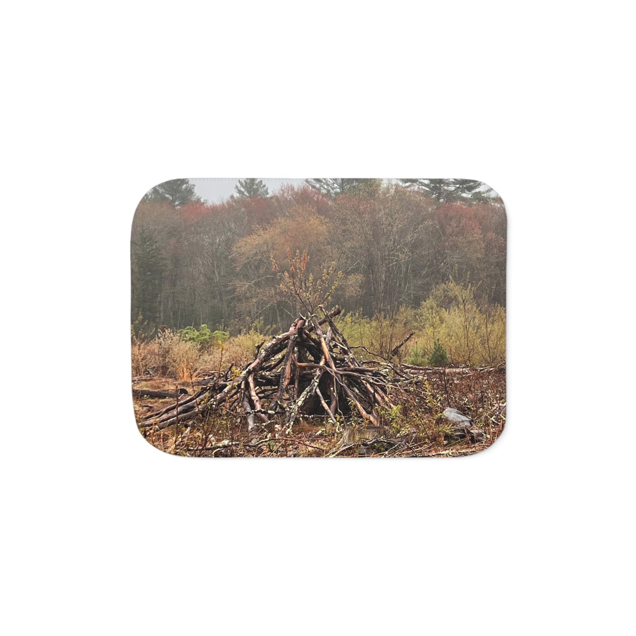 A Hunters delight! Blending into your Suroundings - Sherpa Blanket, Two Colors