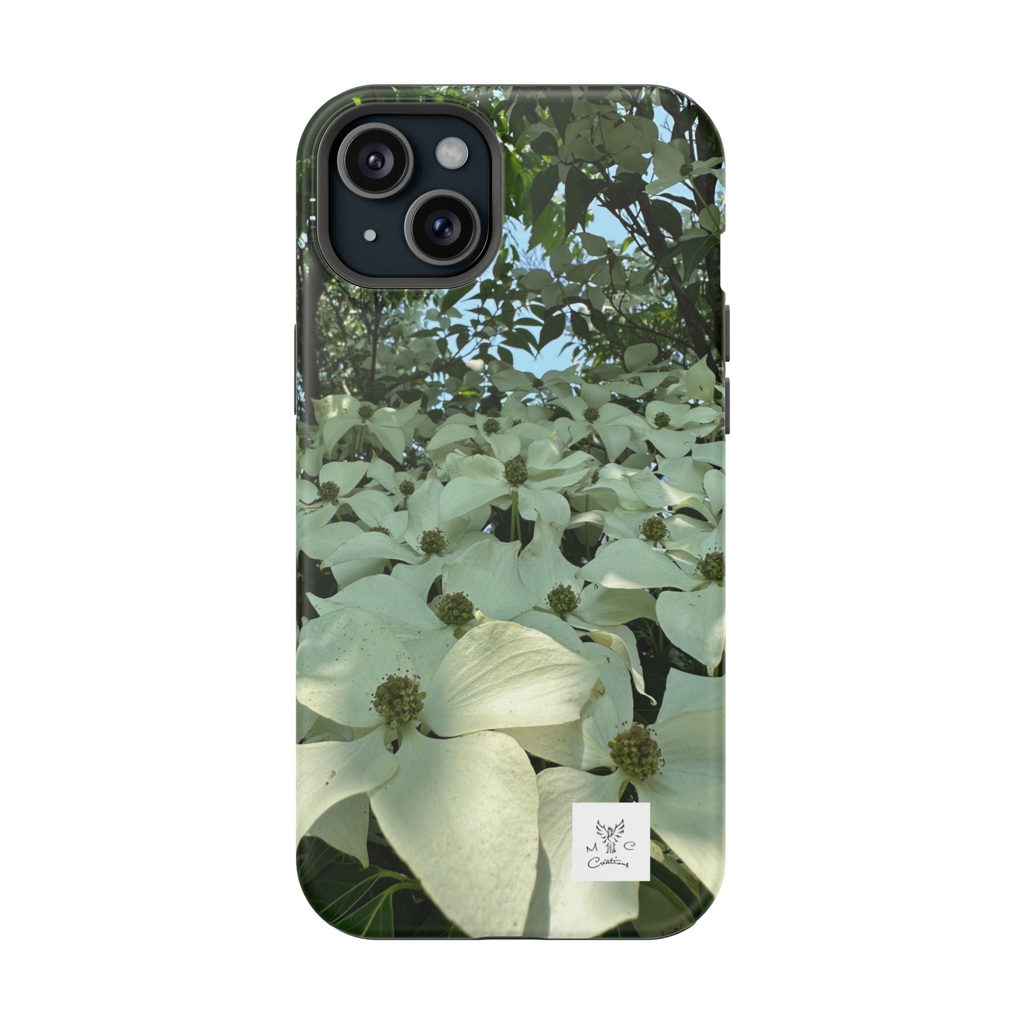Floral Dogwood Magnetic Impact Phone Case