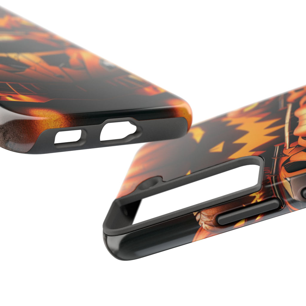 Halloween Supercar Tough Phone Case — Pumpkin Jack-O'-Lantern Design