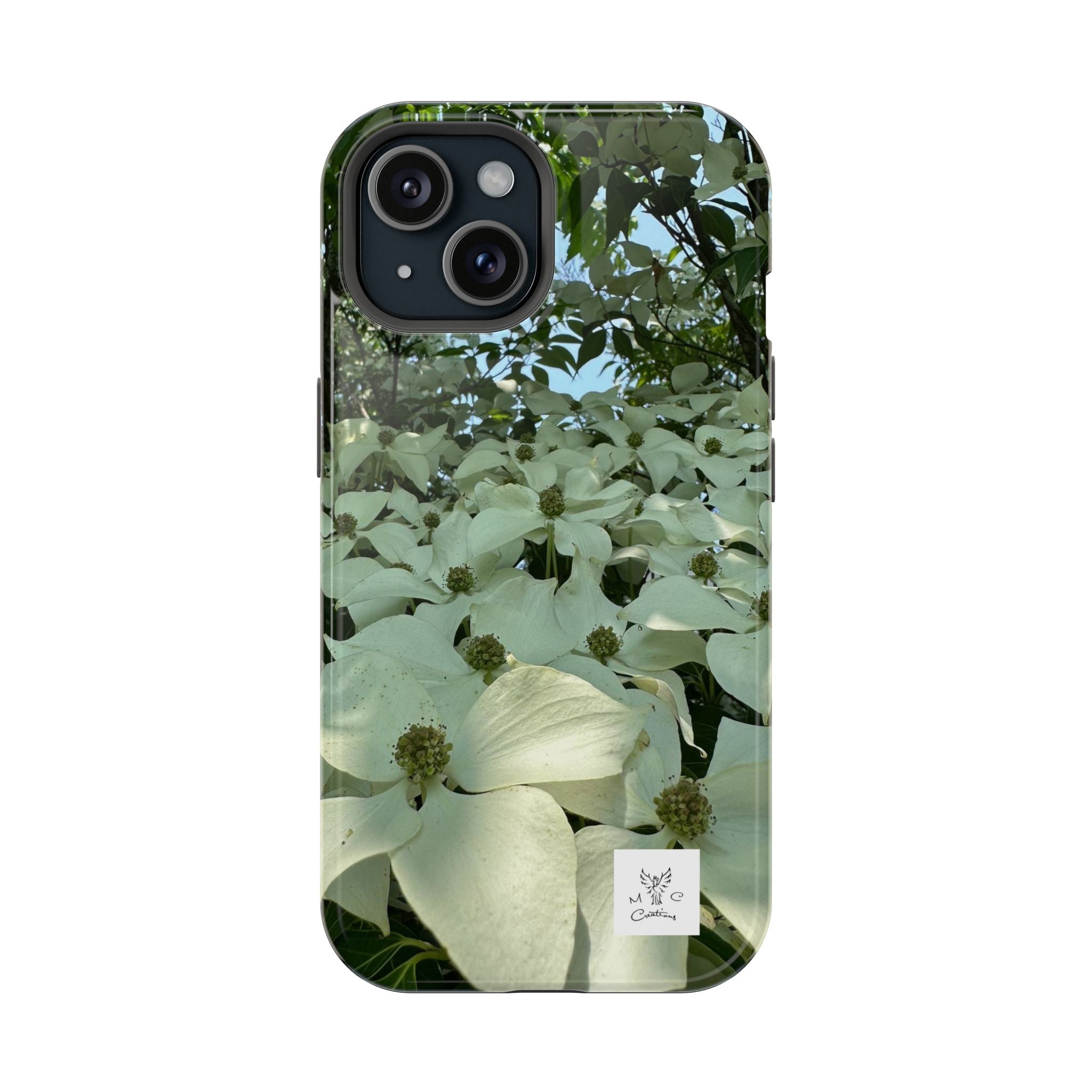 Floral Dogwood Magnetic Impact Phone Case