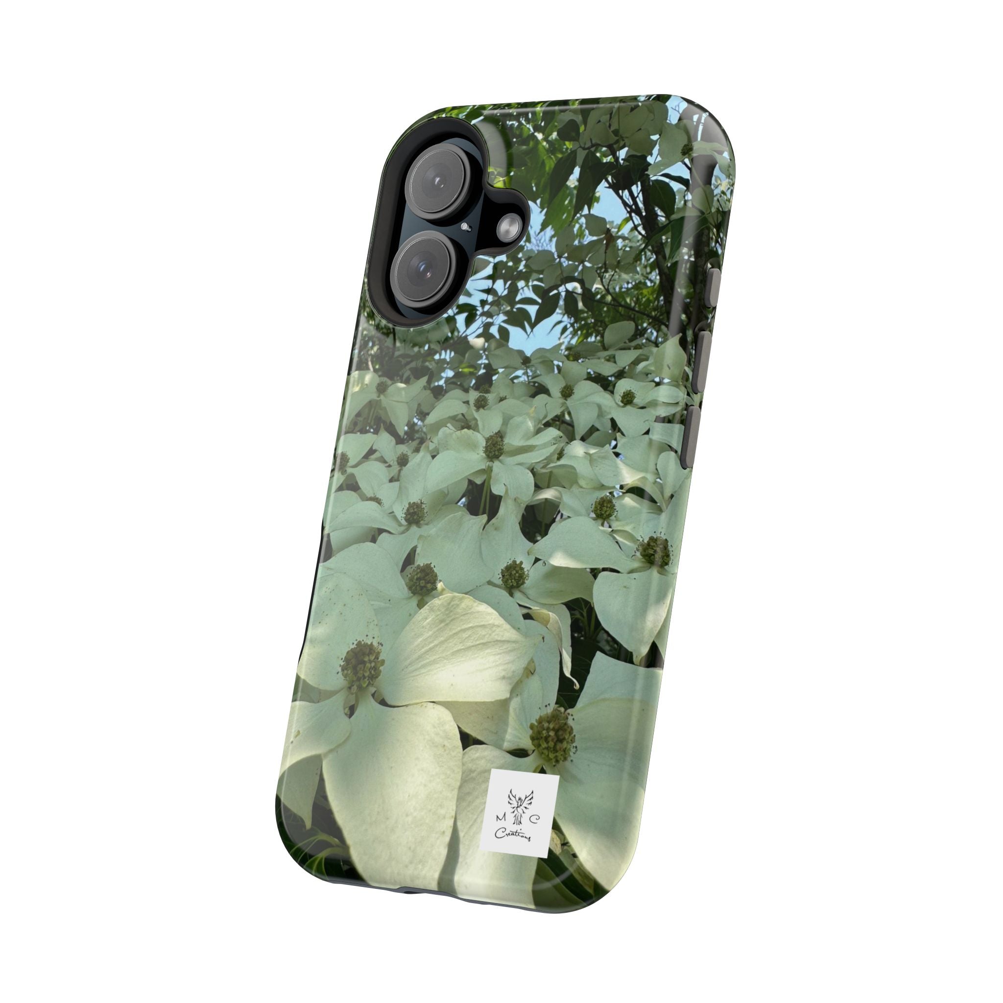 Floral Dogwood Magnetic Impact Phone Case