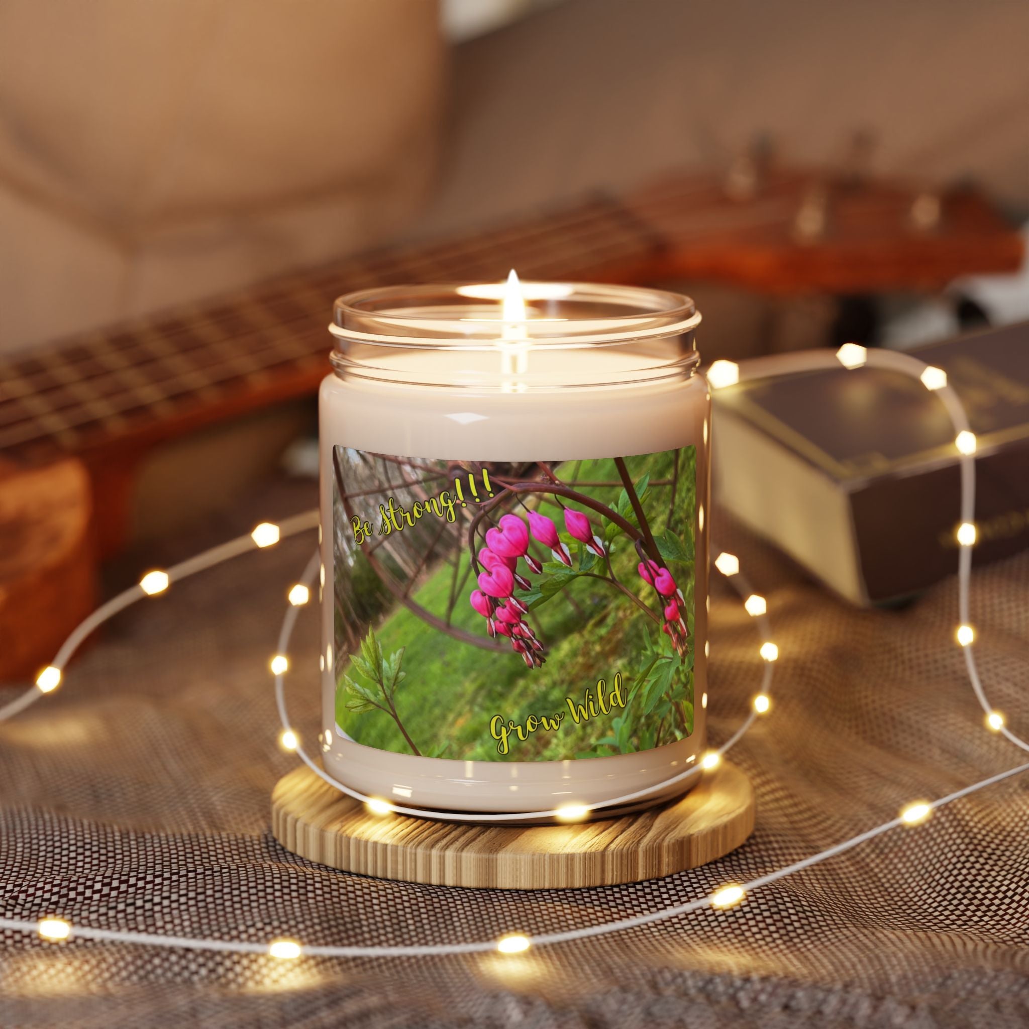 Dailey Affirmations - Be Strong - Grow Wild - Scented Soy Candle, 9oz