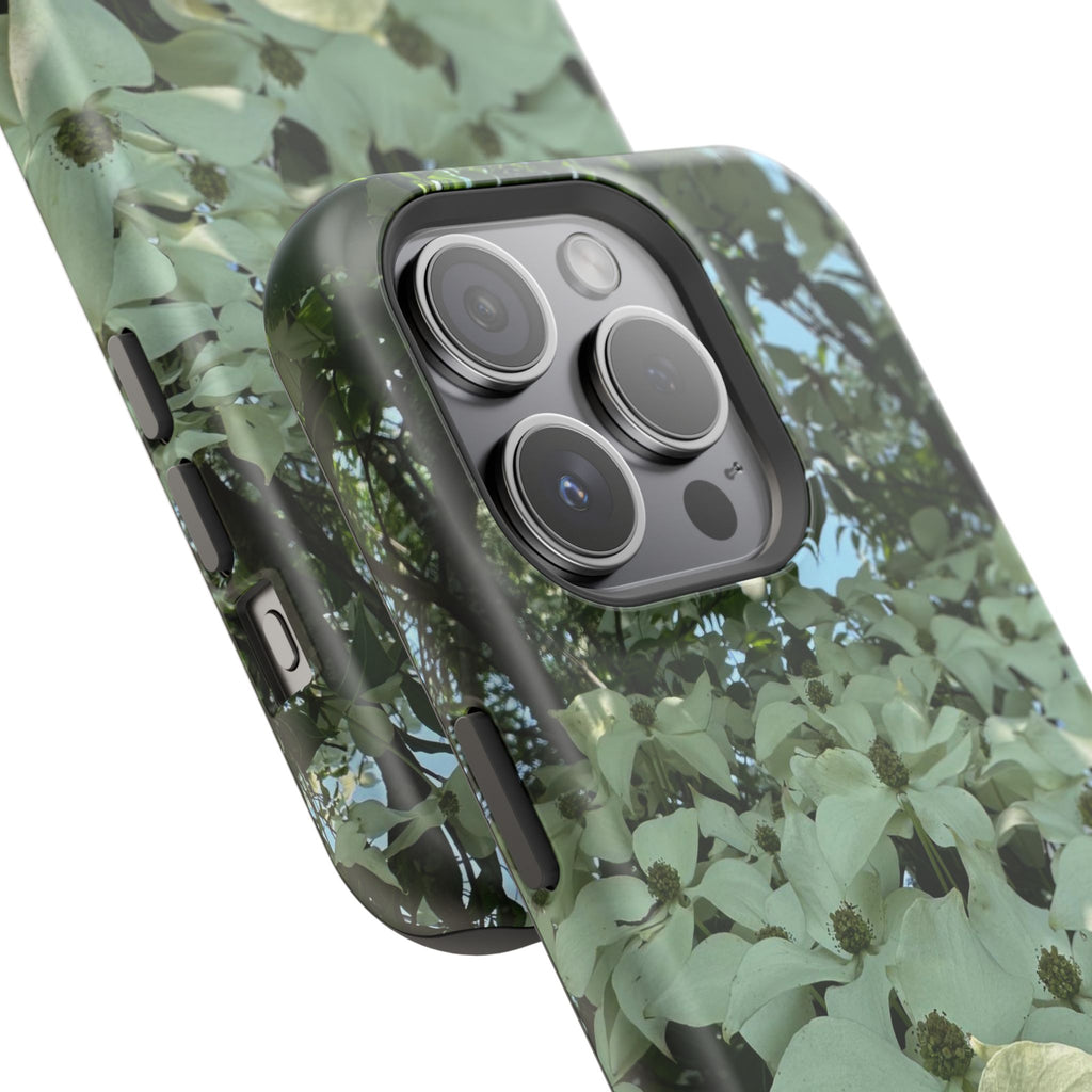 Floral Dogwood Magnetic Impact Phone Case